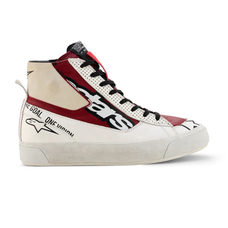 Alpinestars Womens Stella Stated Flair Ride Shoes - White Rio Red - Image 2