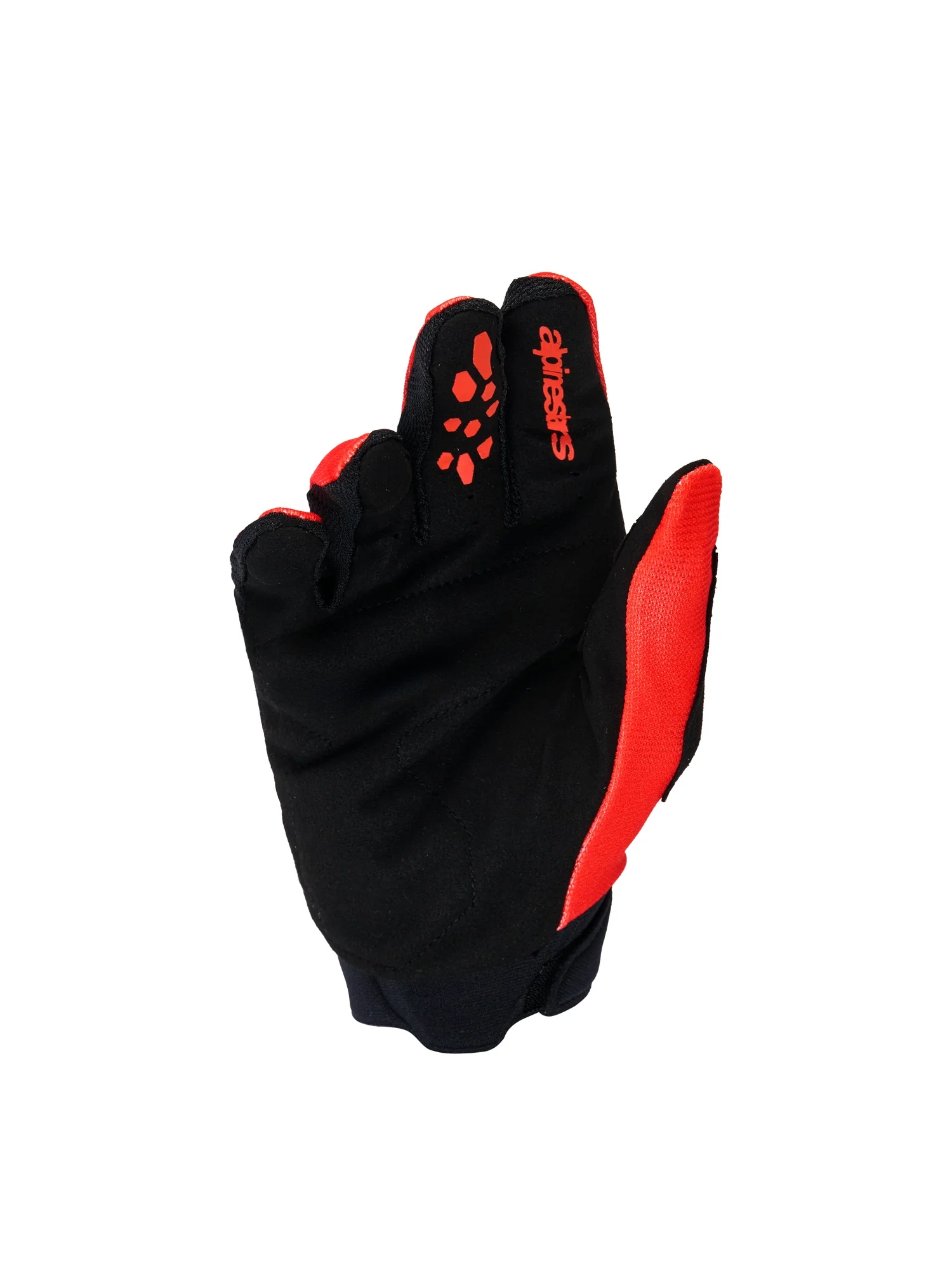 ALPINESTARS YOUTH & KIDS FULL BORE V2 GLOVES - BRIGHT RED BLACK - Image 2