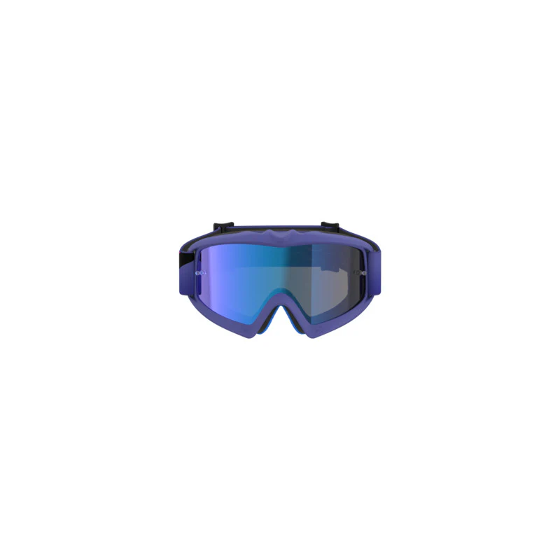 ALPINESTARS YOUTH VISION CORP GOGGLES - PURPLE FLURO PINK MIRROR BLUE LENS - Image 3