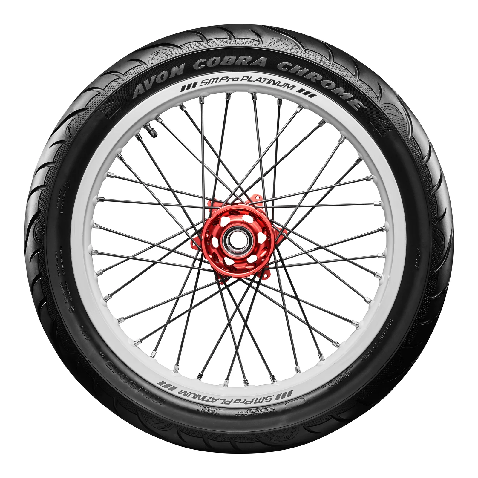 Avon Cobra Chrome 130/60B19 61V Front AV91 - Image 2