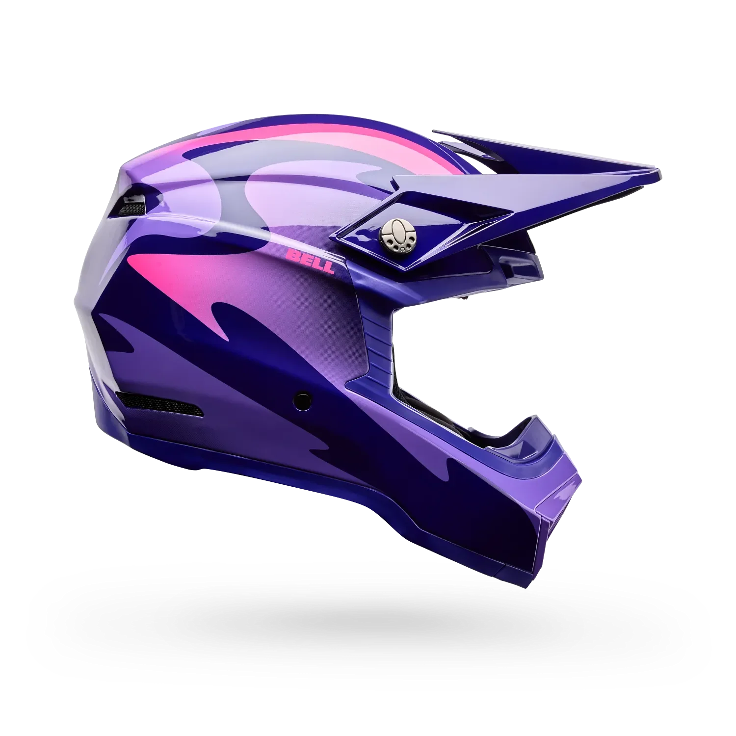BELL 2026 MOTO-10 FLUID HELMET - PURPLE - Image 2