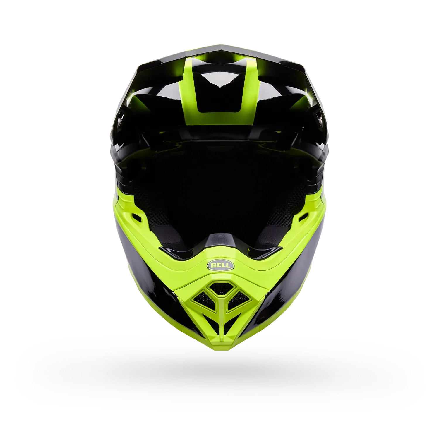 BELL 2026 MOTO-10 MIPS FADE HELMET - BLACK/YELLOW - Image 3