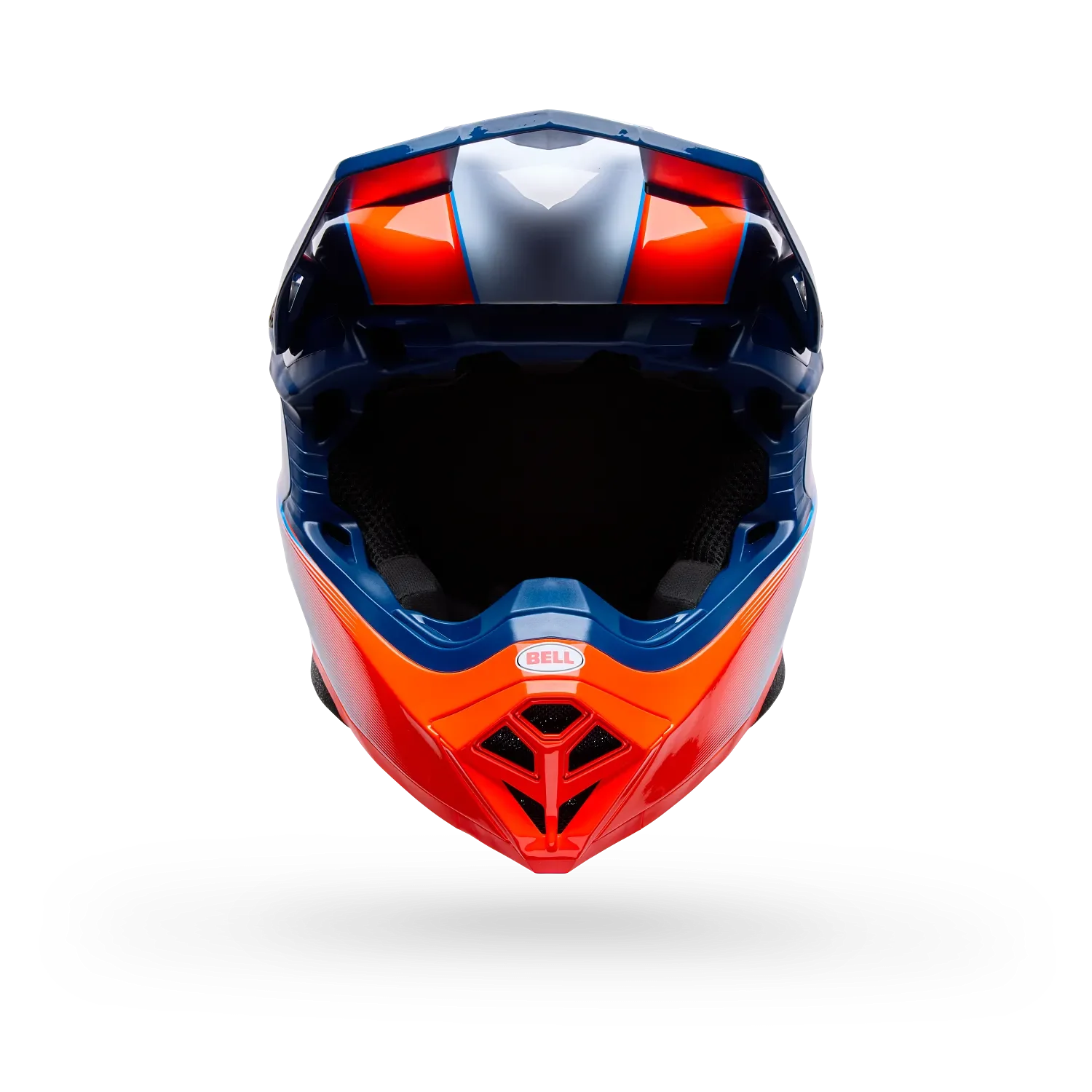 BELL 2026 MOTO-10 MIPS FALCON HELMET - ORANGE/BLUE - Image 3