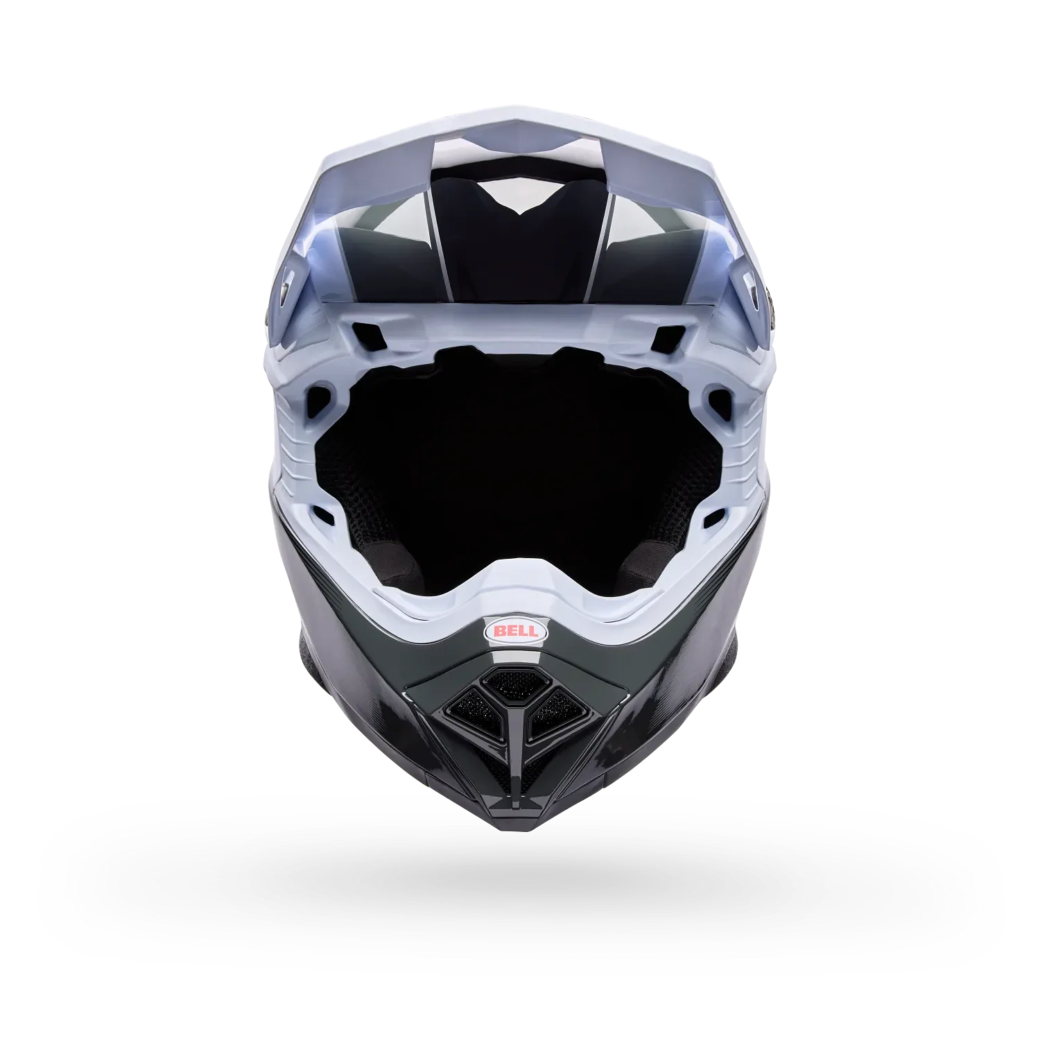BELL 2026 MOTO-10 MIPS FALCON HELMET - WHITE/BLACK - Image 3