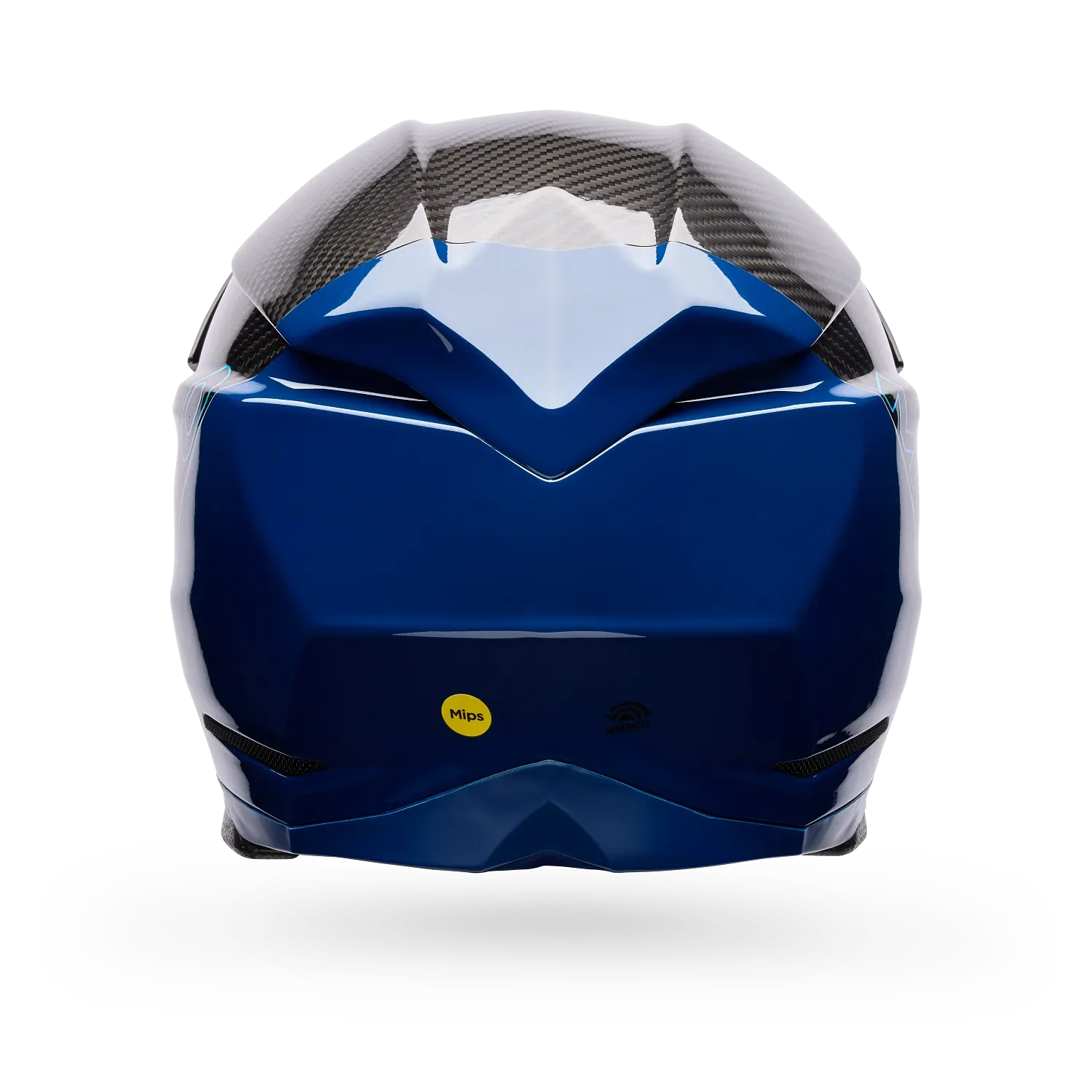 BELL 2026 MOTO-10 SPHERICAL STRIKE HELMET - BLUE - Image 4