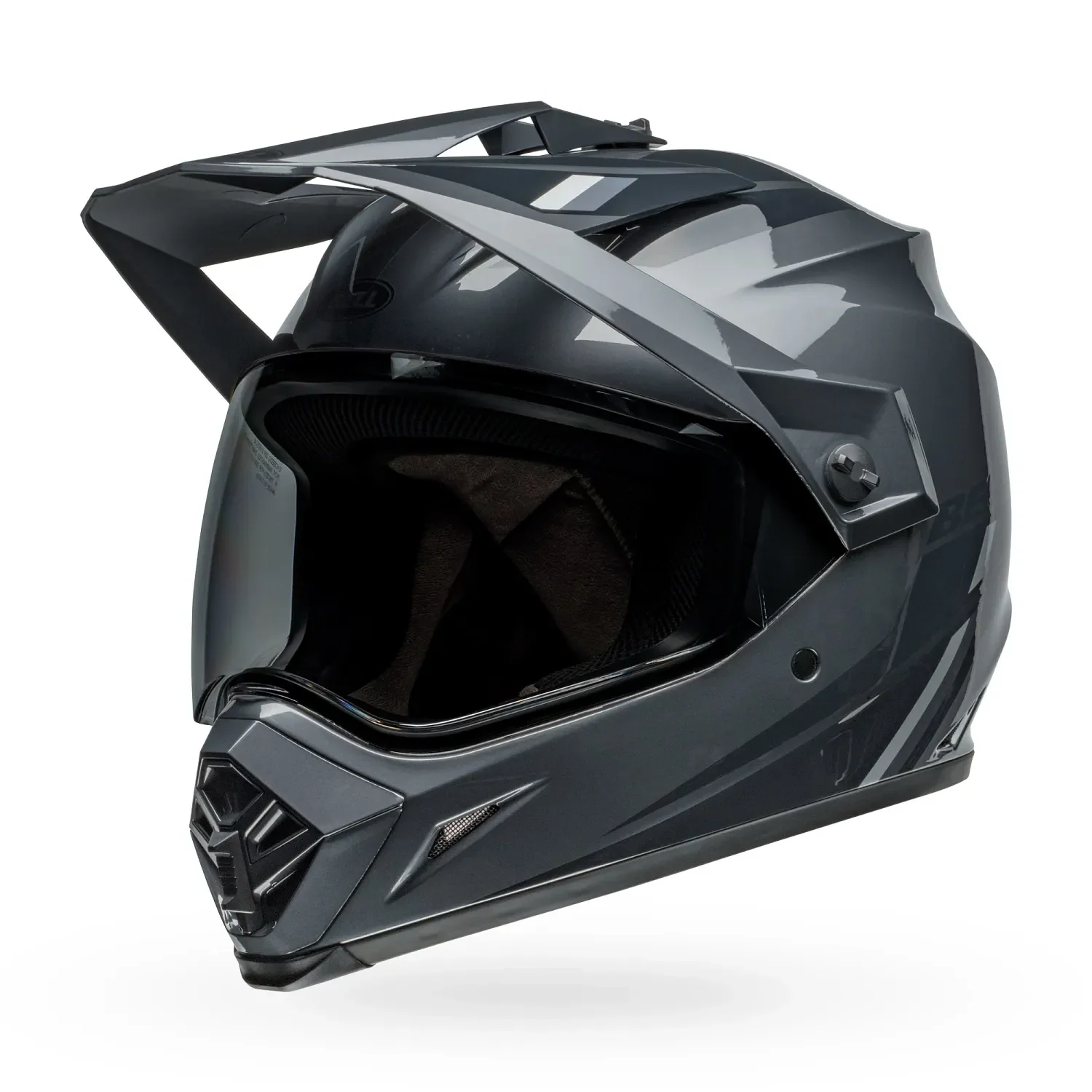 BELL 2026 MX-9 ADVENTURE ALPINE HELMET - CHARCOAL/SILVER - Image 3