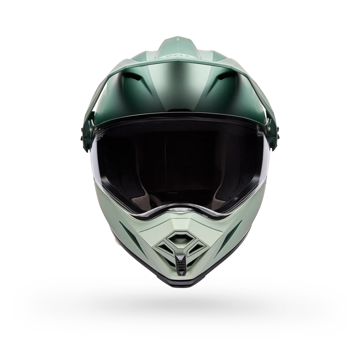 BELL 2026 MX-9 ADVENTURE TRAIL HELMET - GREEN/ORANGE - Image 3