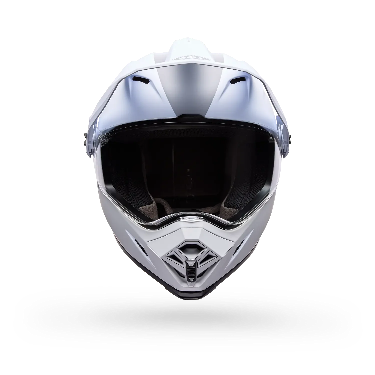 BELL 2026 MX-9 ADVENTURE TRAIL HELMET - WHITE/RED - Image 3