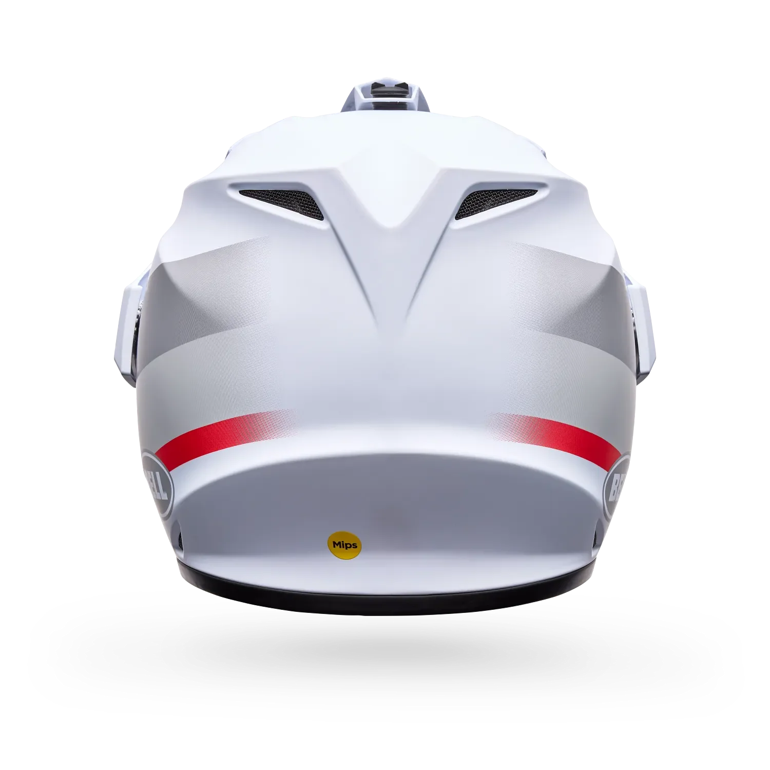 BELL 2026 MX-9 ADVENTURE TRAIL HELMET - WHITE/RED - Image 4