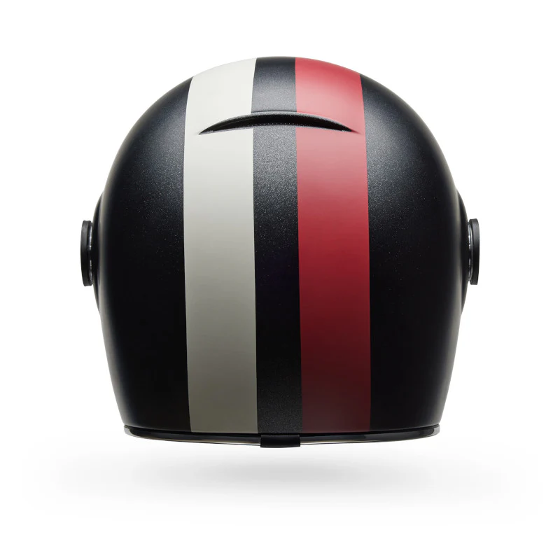 BELL BULLITT GT COMMANDER HELMET - MATTE BLACK/WHITE - Image 4
