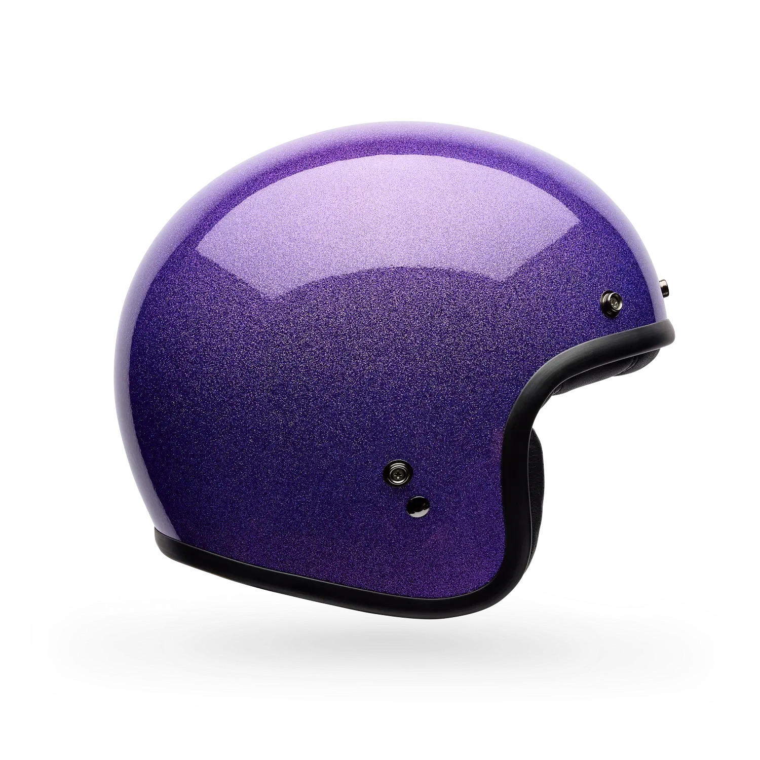BELL CUSTOM 500 FLAKE HELMET - PURPLE - Image 3