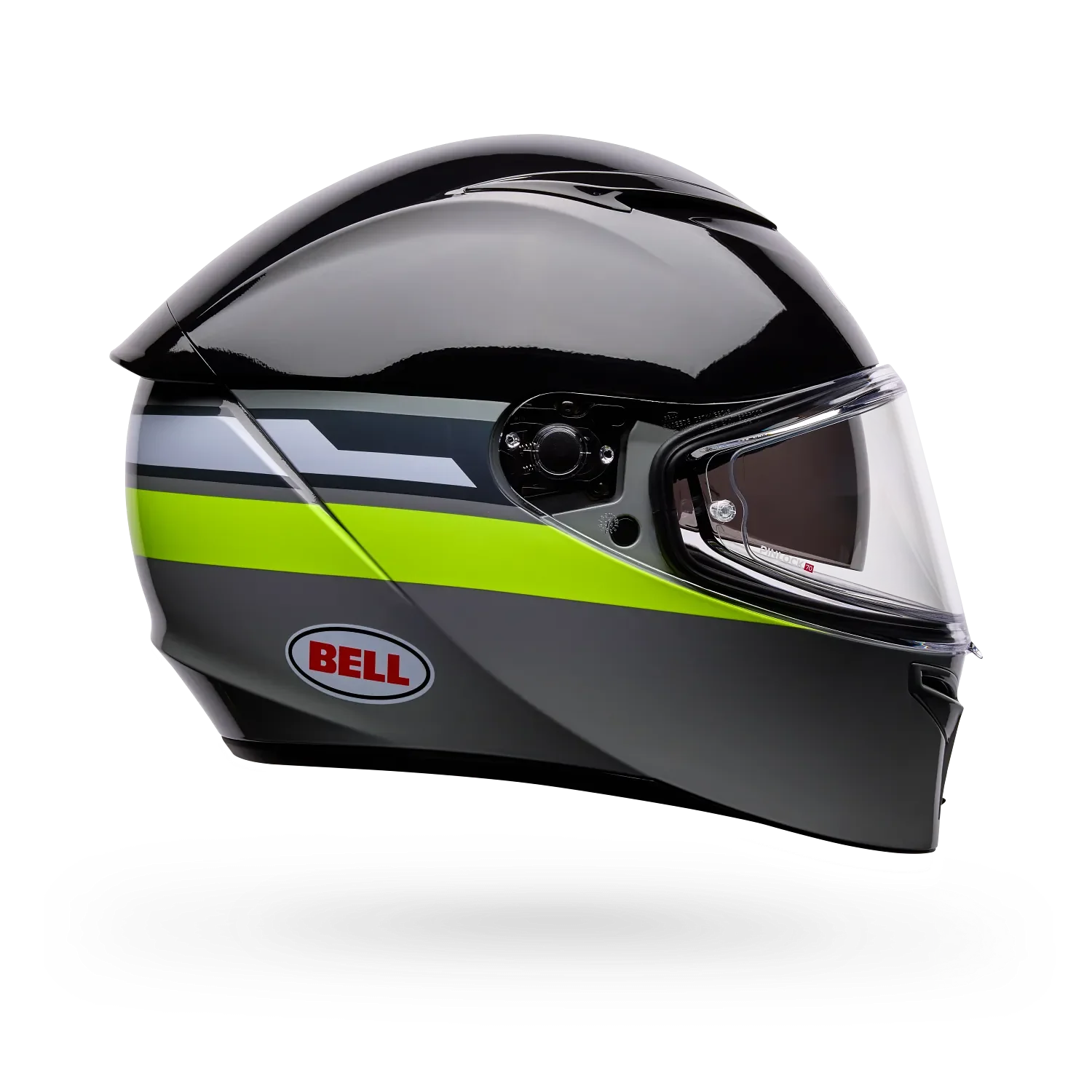 BELL LITHIUM MOTION HELMET - GREY/GREEN - Image 2