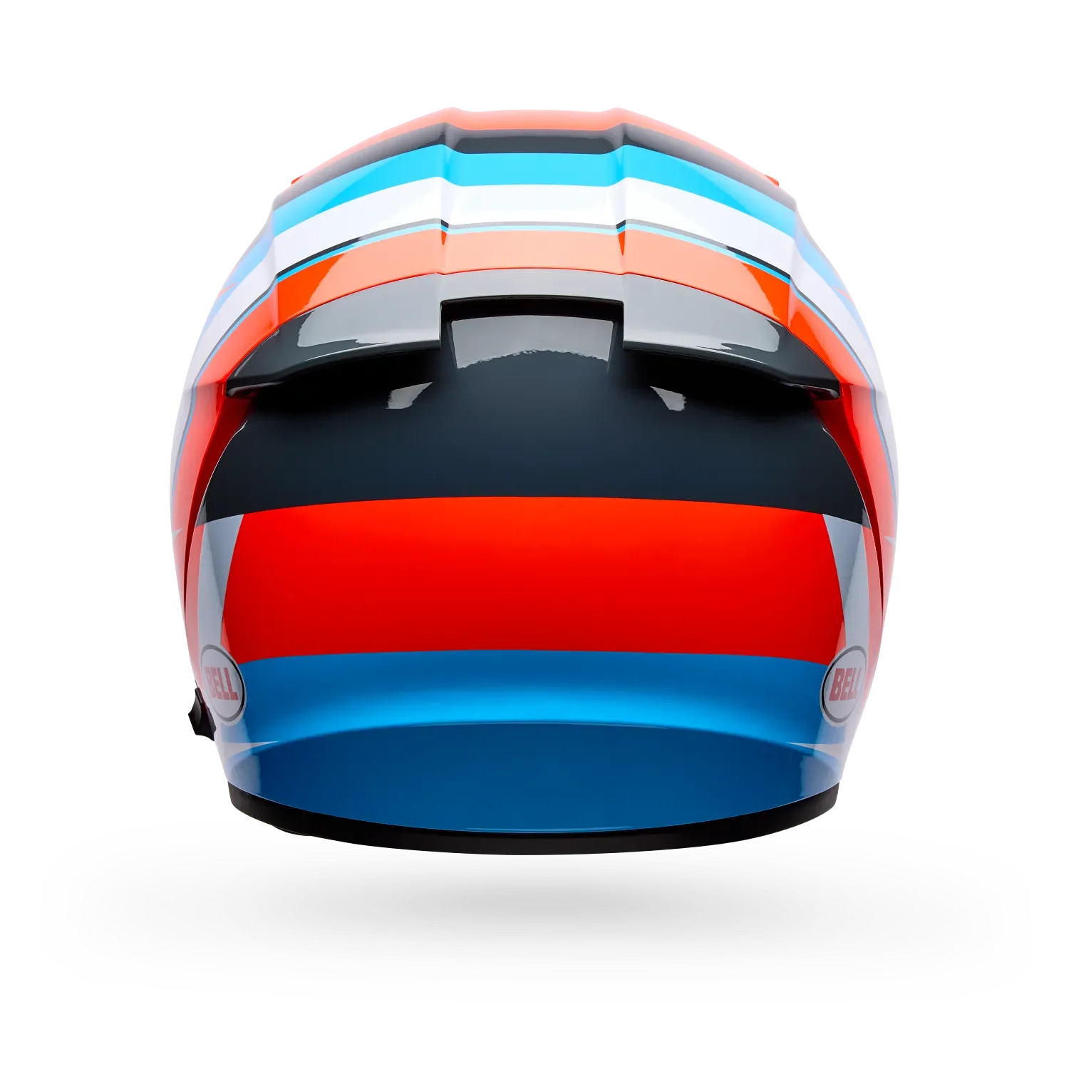 BELL LITHIUM NOVA HELMET - ORANGE/BLUE - Image 4