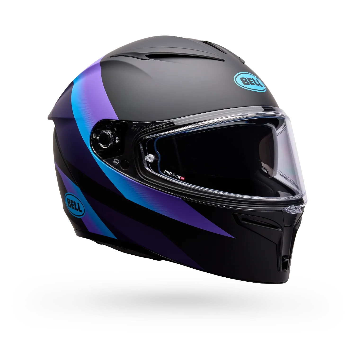BELL LITHIUM PASSION HELMET - BLACK/PURPLE