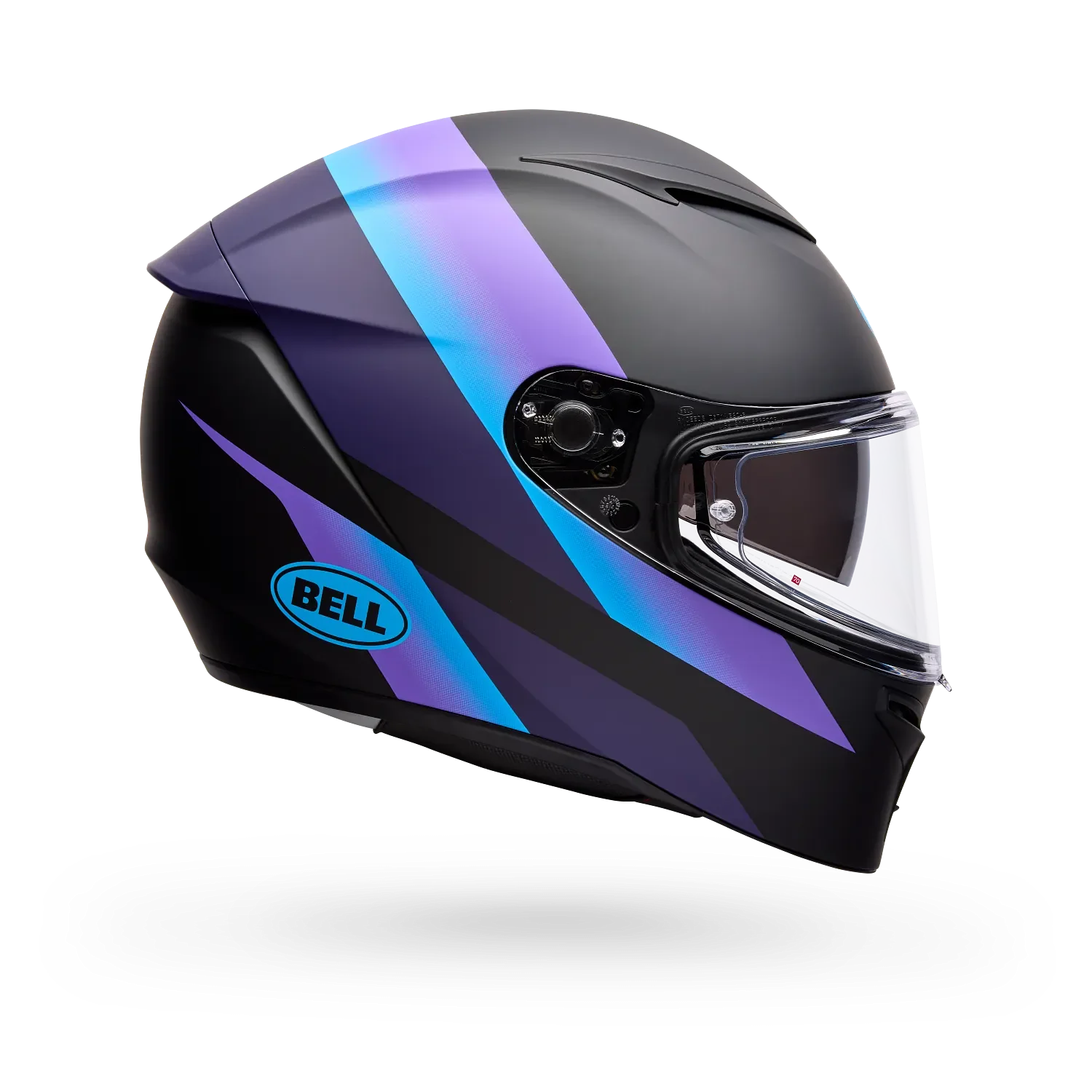 BELL LITHIUM PASSION HELMET - BLACK/PURPLE - Image 2
