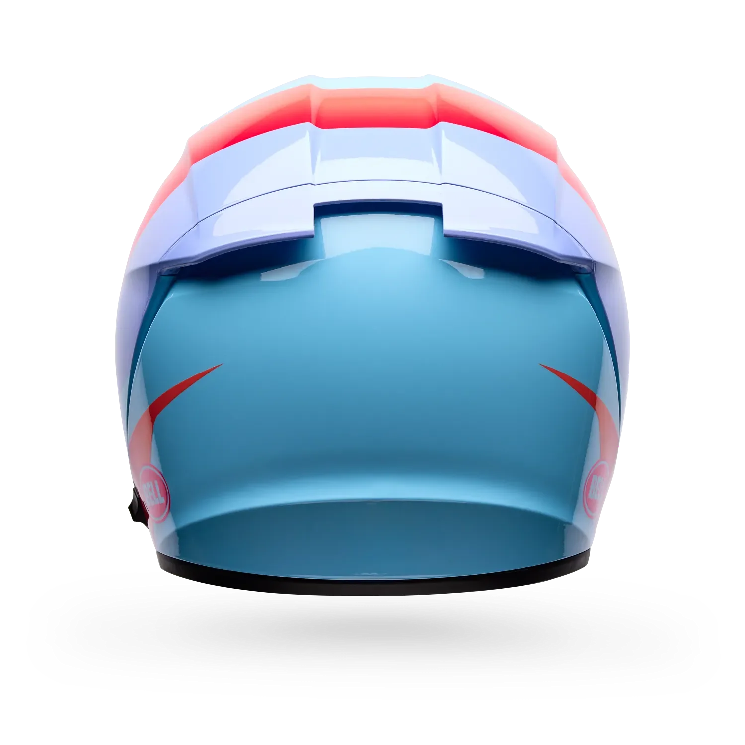 BELL LITHIUM PASSION HELMET - BLUE/PINK - Image 4