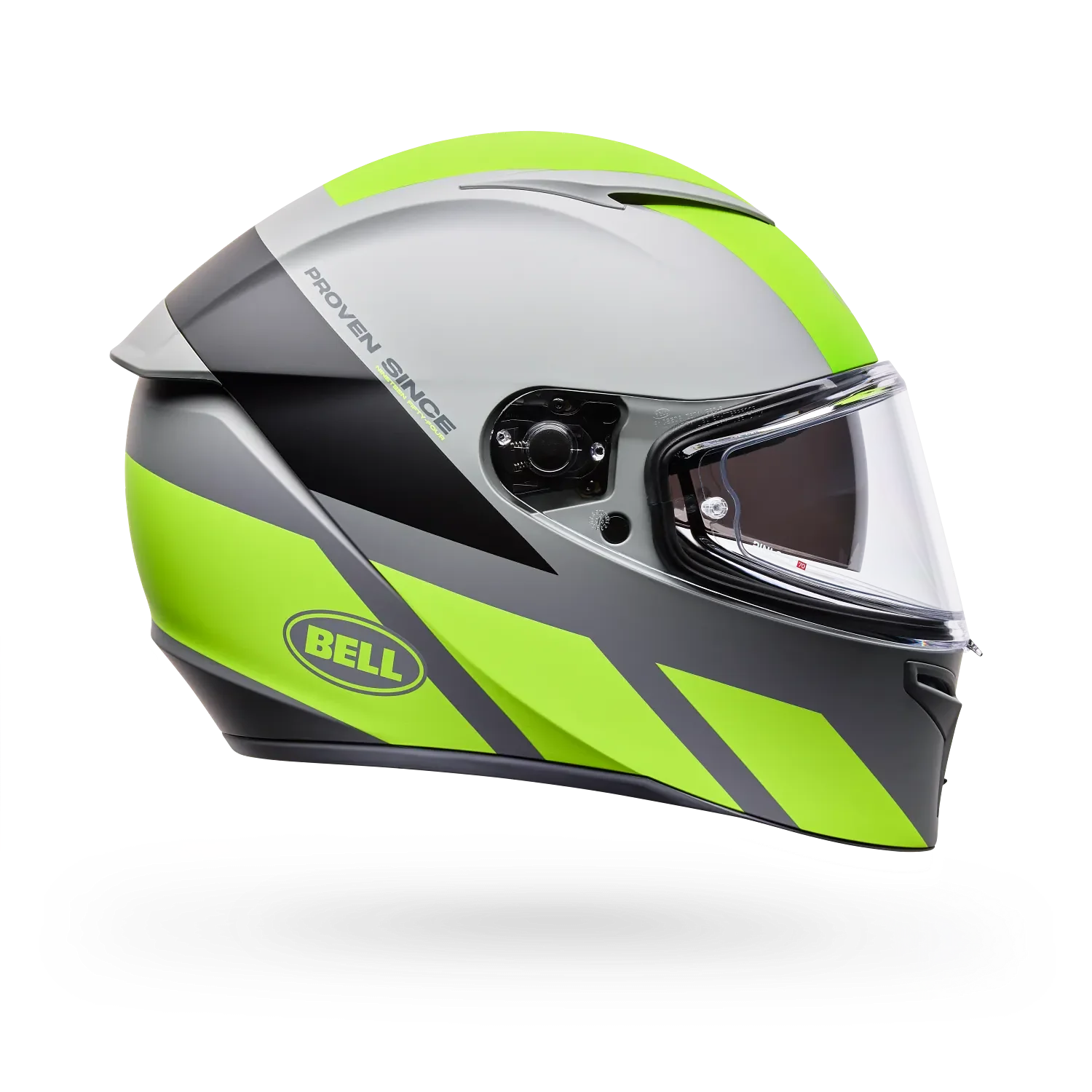 BELL LITHIUM TECH HELMET - YELLOW/GREY - Image 2
