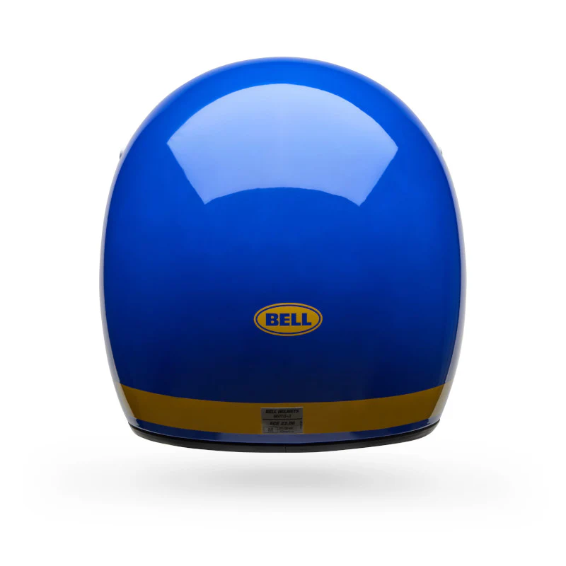 BELL MOTO-3 CLASSIC 2 HELMET - BLUE - Image 4