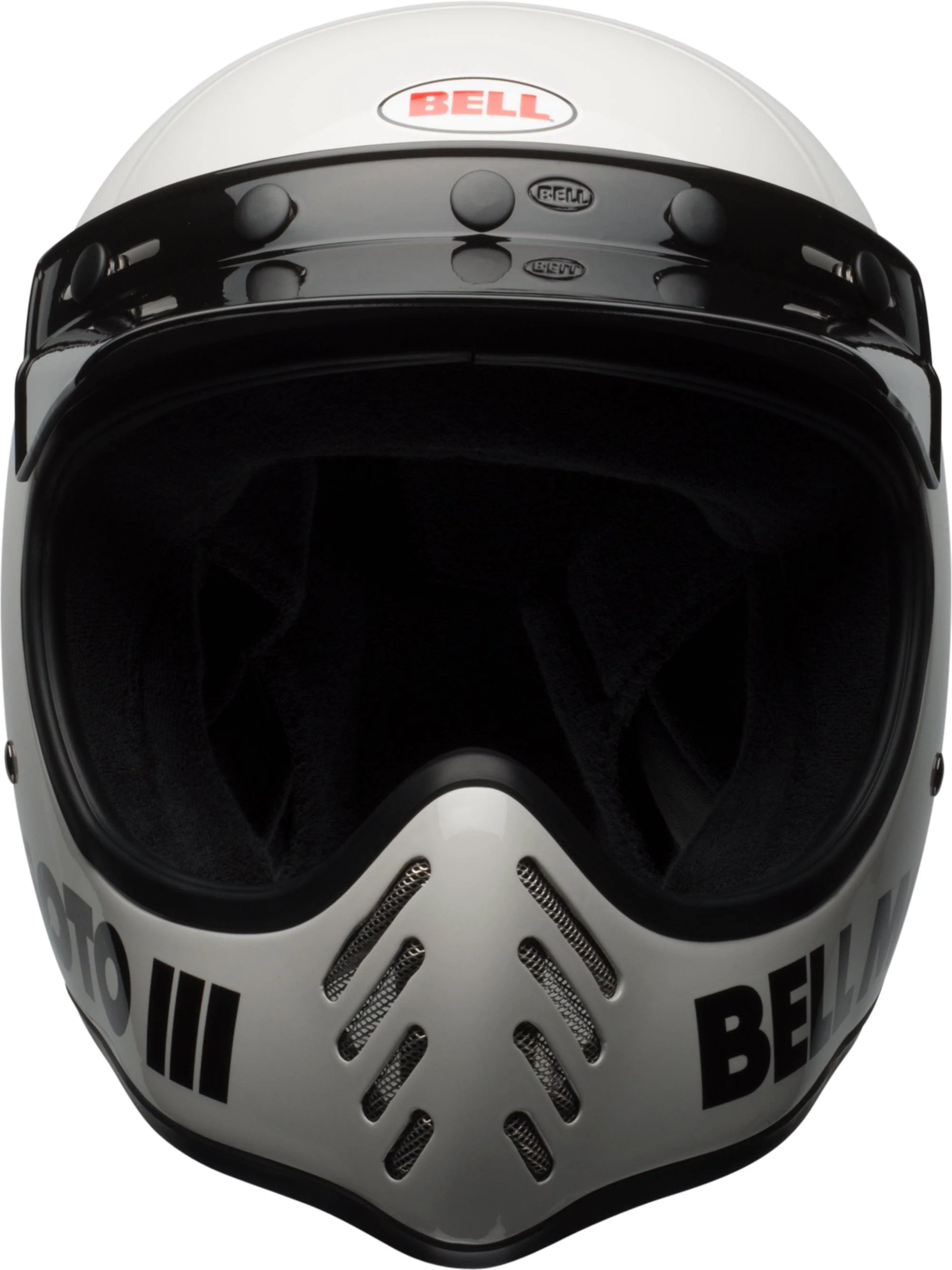 BELL MOTO-3 CLASSIC HELMET - WHITE - Image 2