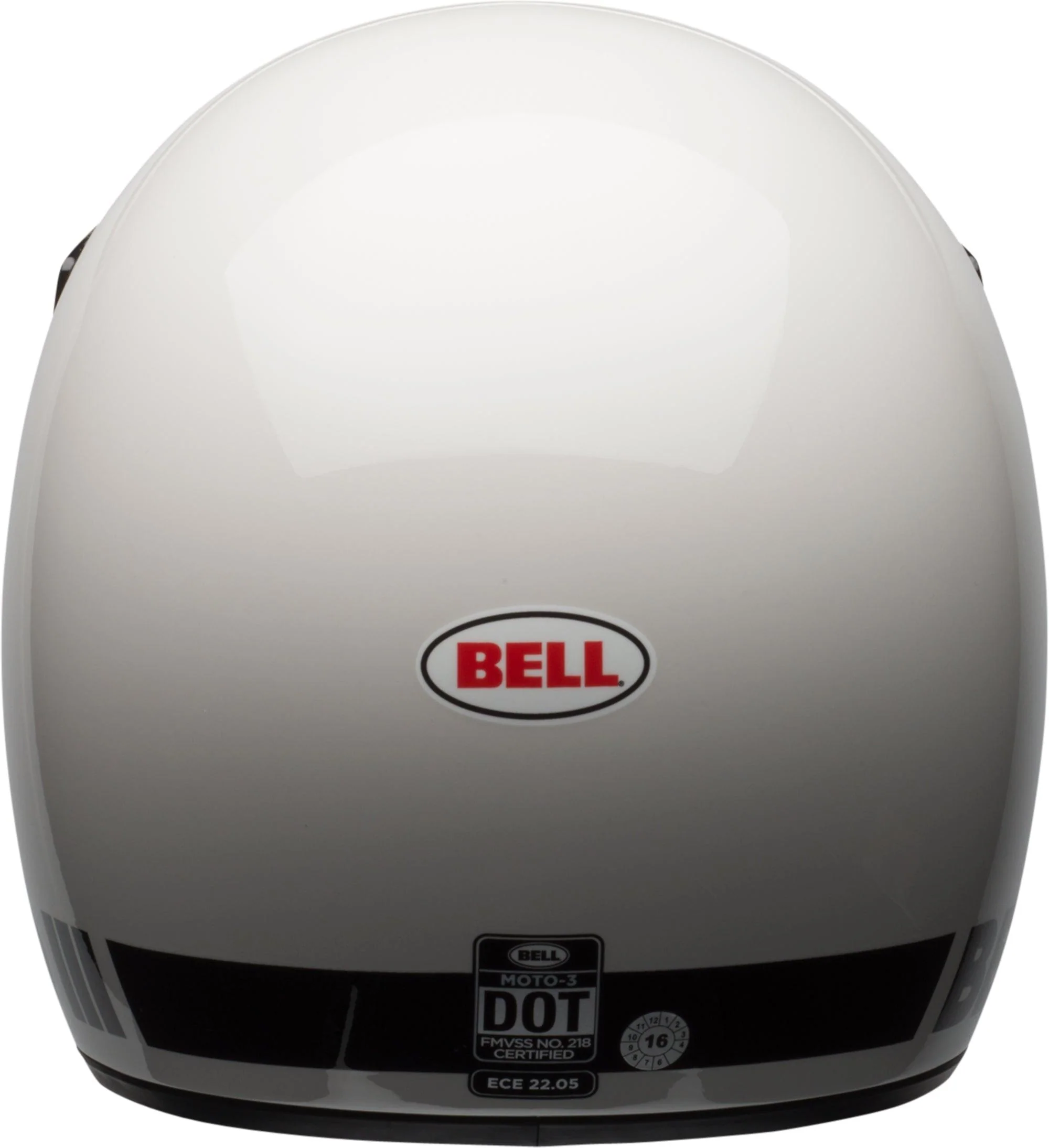 BELL MOTO-3 CLASSIC HELMET - WHITE - Image 3