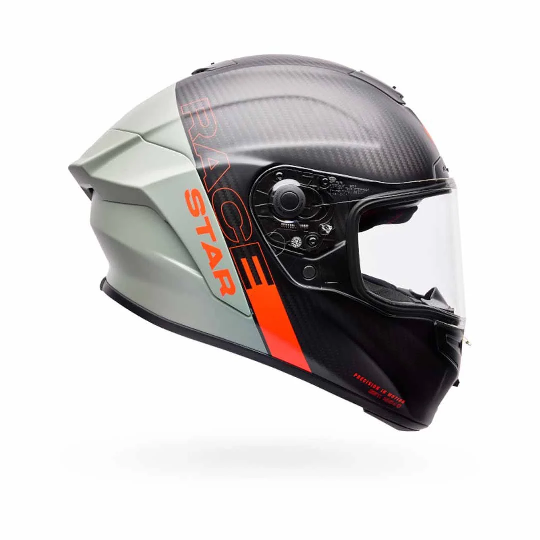 BELL RACE STAR DLX FLEX STRIKE HELMET - ORANGE - Image 2