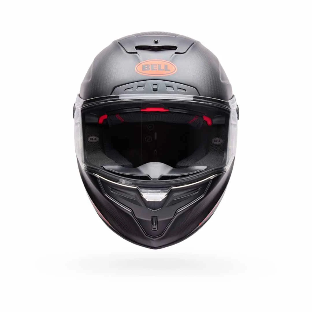 BELL RACE STAR DLX FLEX STRIKE HELMET - ORANGE - Image 3