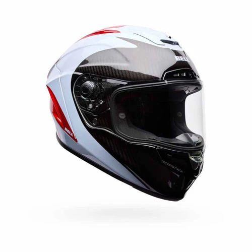 BELL RACE STAR FLEX FLUID HELMET - RED/WHITE