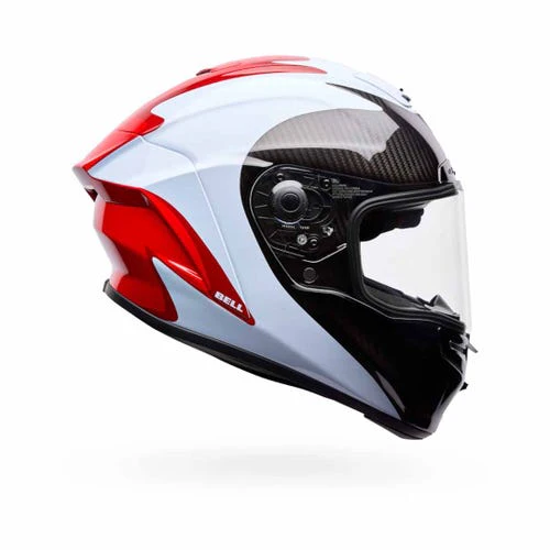 BELL RACE STAR FLEX FLUID HELMET - RED/WHITE - Image 2