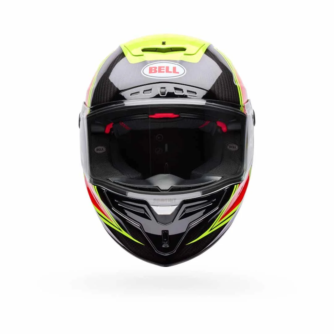 BELL RACE STAR FLEX GRID HELMET - YELLOW - Image 3