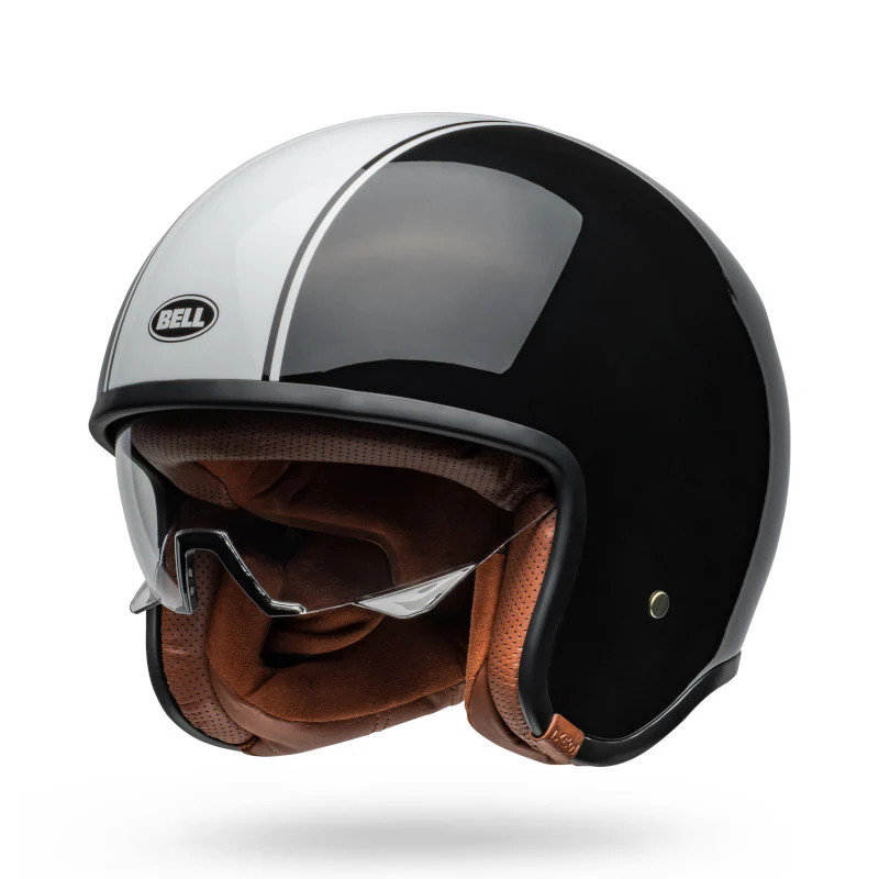 BELL TX-501 RALLY HELMET - BLACK/WHITE - Image 3