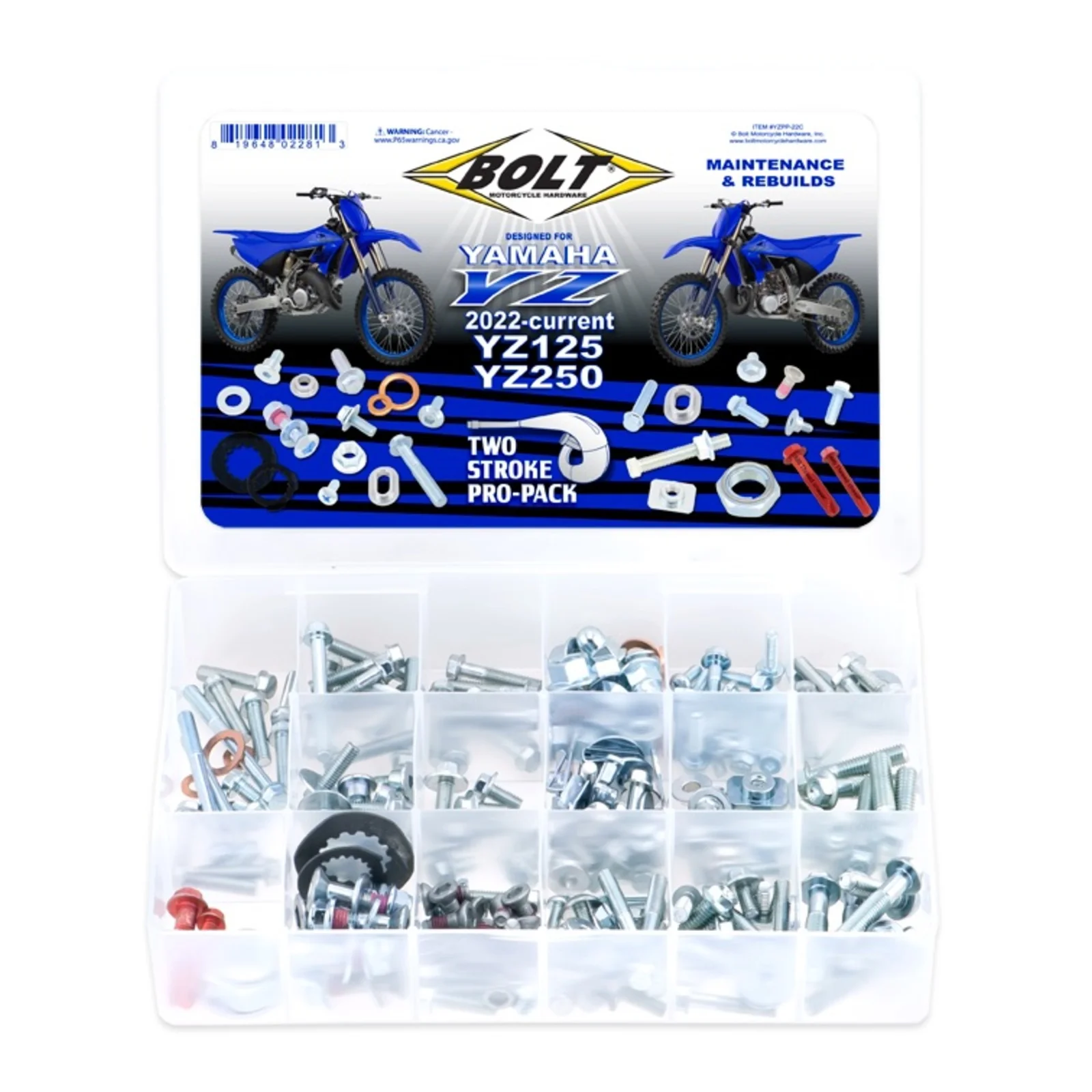 Bolt 2-Stroke Pro Pack for Yamaha YZ125/250 (\'22-Current)