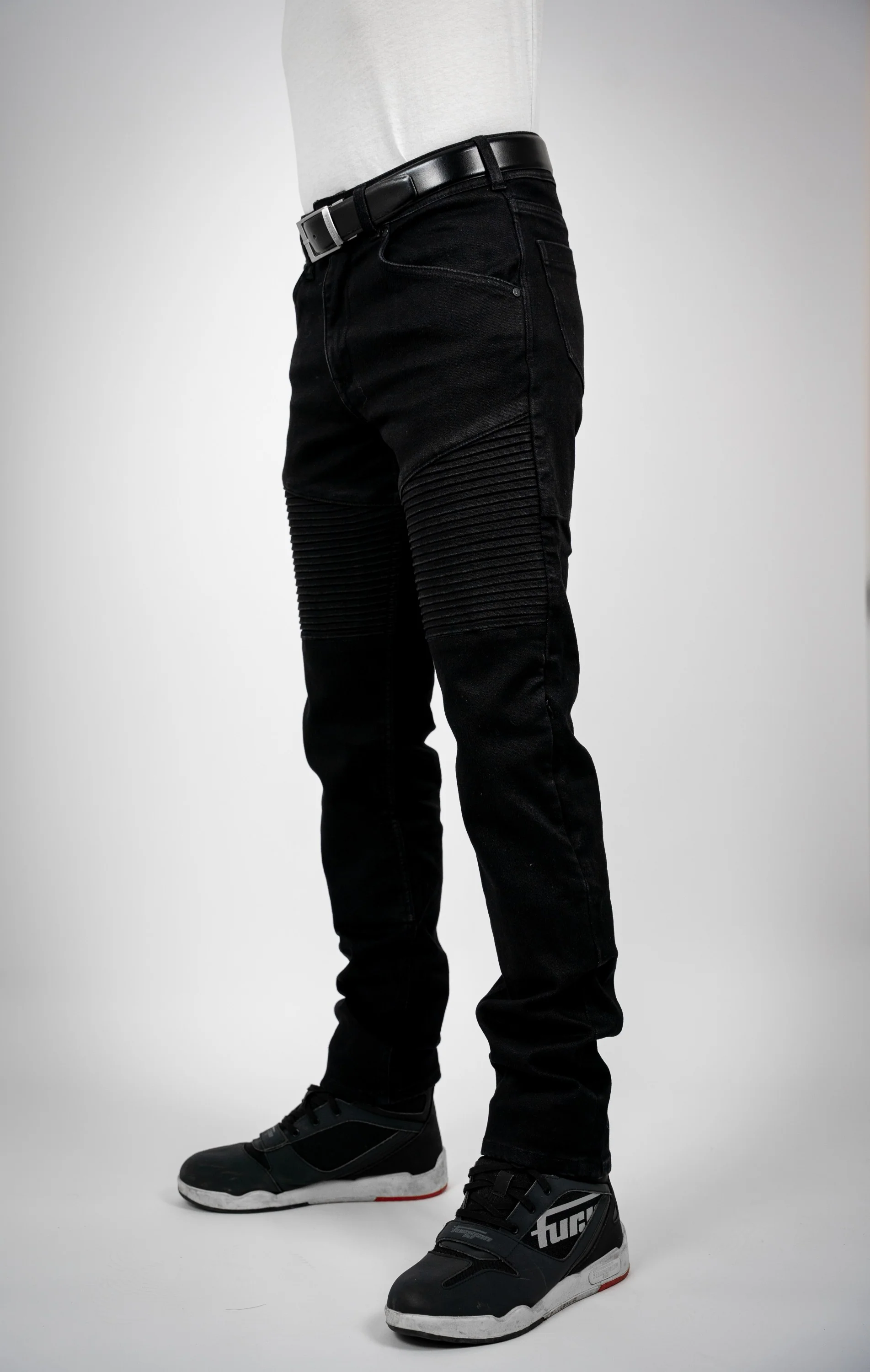 BULL-IT GUARDIAN STRAIGHT JEANS SHORT LEG - BLACK - Image 3