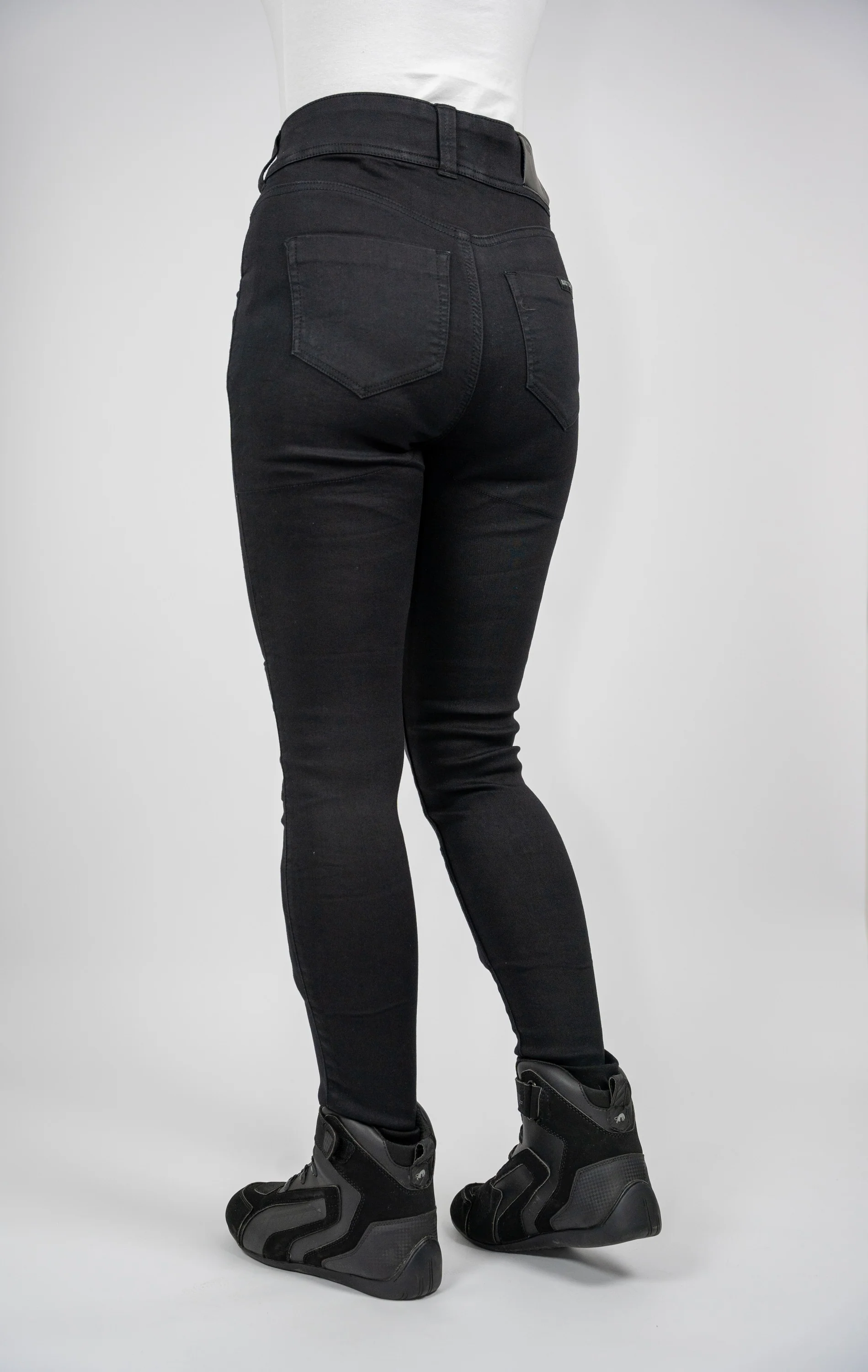 BULL-IT LADIES FURY SLIM JEANS LONG LEG - BLACK - Image 3