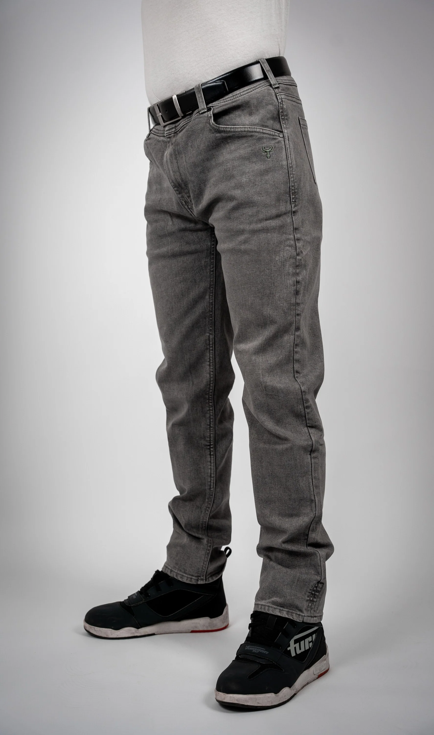 BULL-IT MASTIFF STRAIGHT JEANS REGULAR LEG - GREY - Image 3