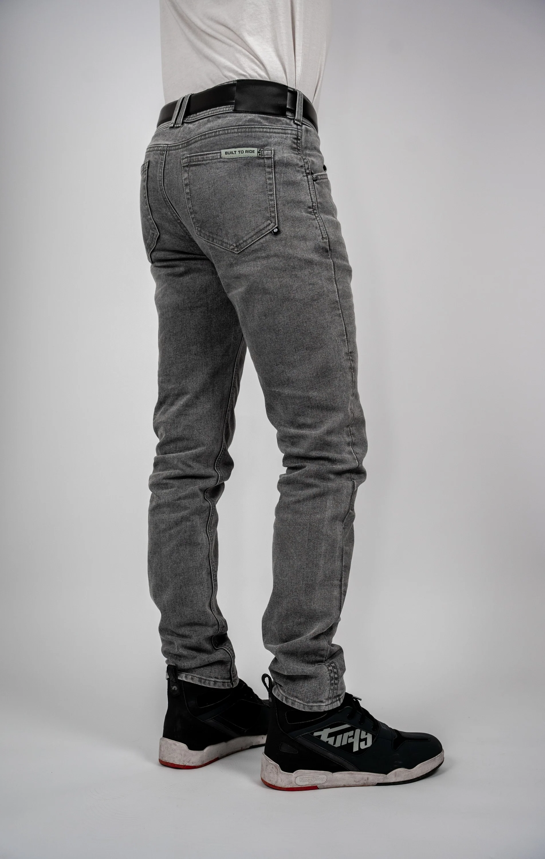 BULL-IT MASTIFF STRAIGHT JEANS REGULAR LEG - GREY - Image 4
