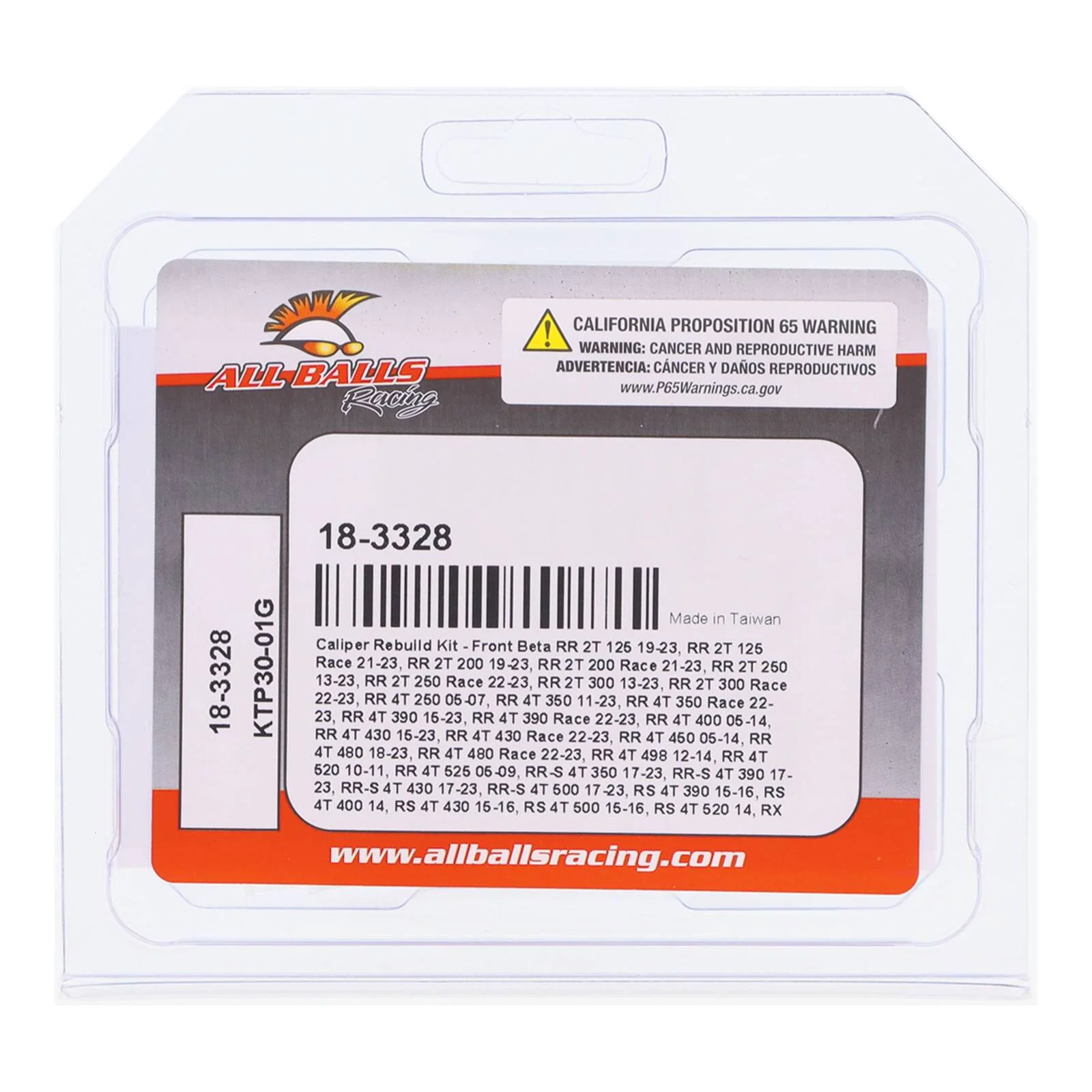 Caliper Rebuild Kit 18-3328 - Image 4