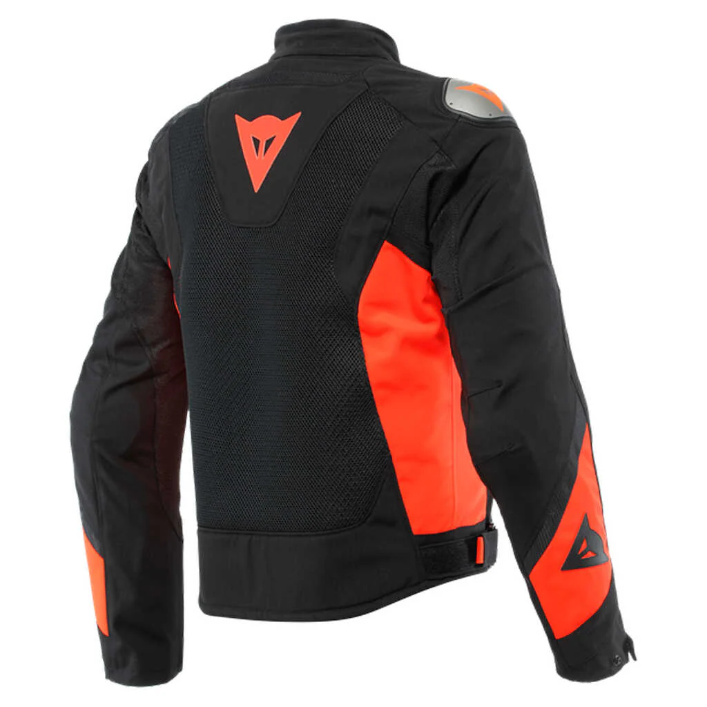 DAINESE ENERGYCA AIR TEXTILE JACKET - BLACK/FLUO-RED - Image 2