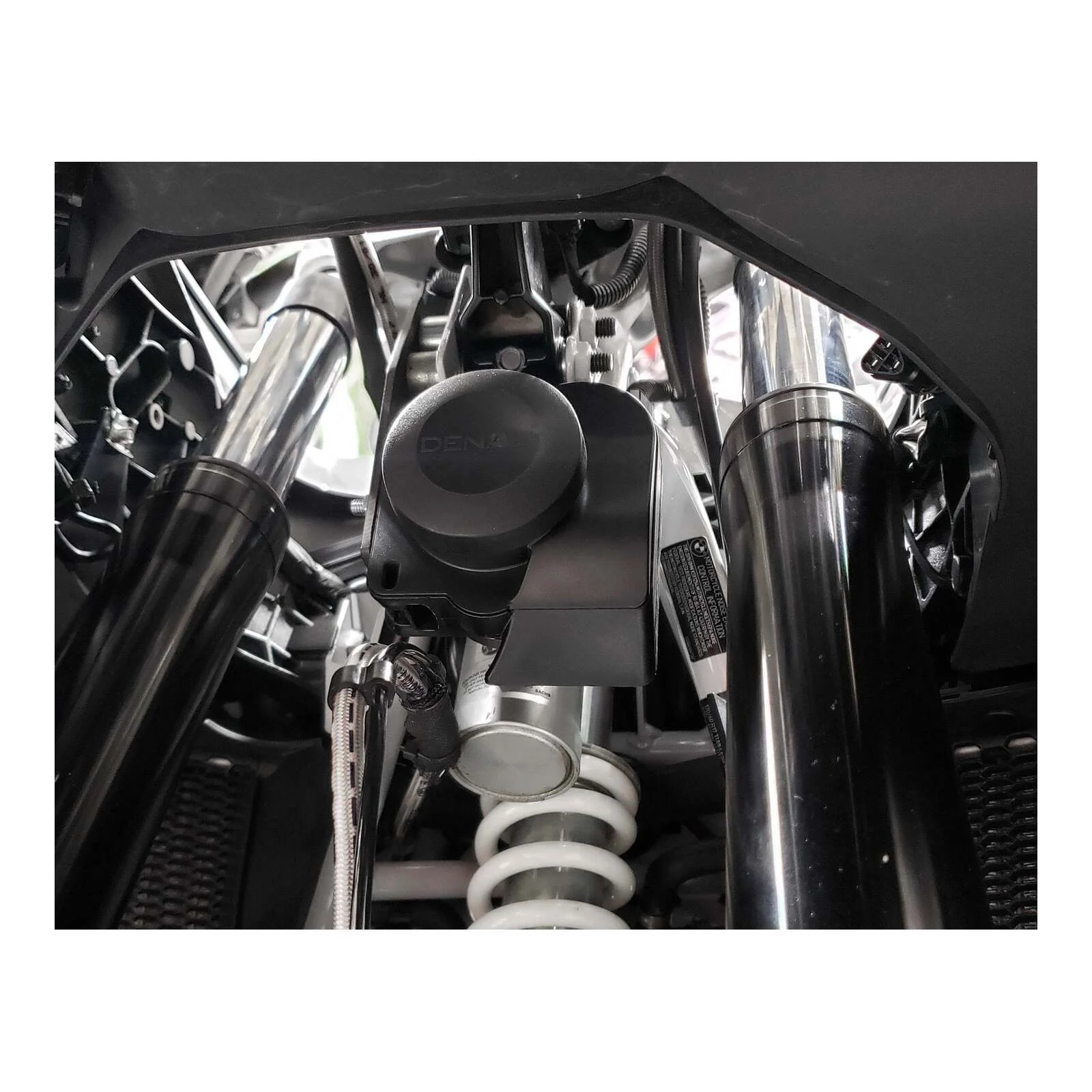 Denali Compact Horn Mount Bracket BMW R1200GS/GSA with M8 - Image 4