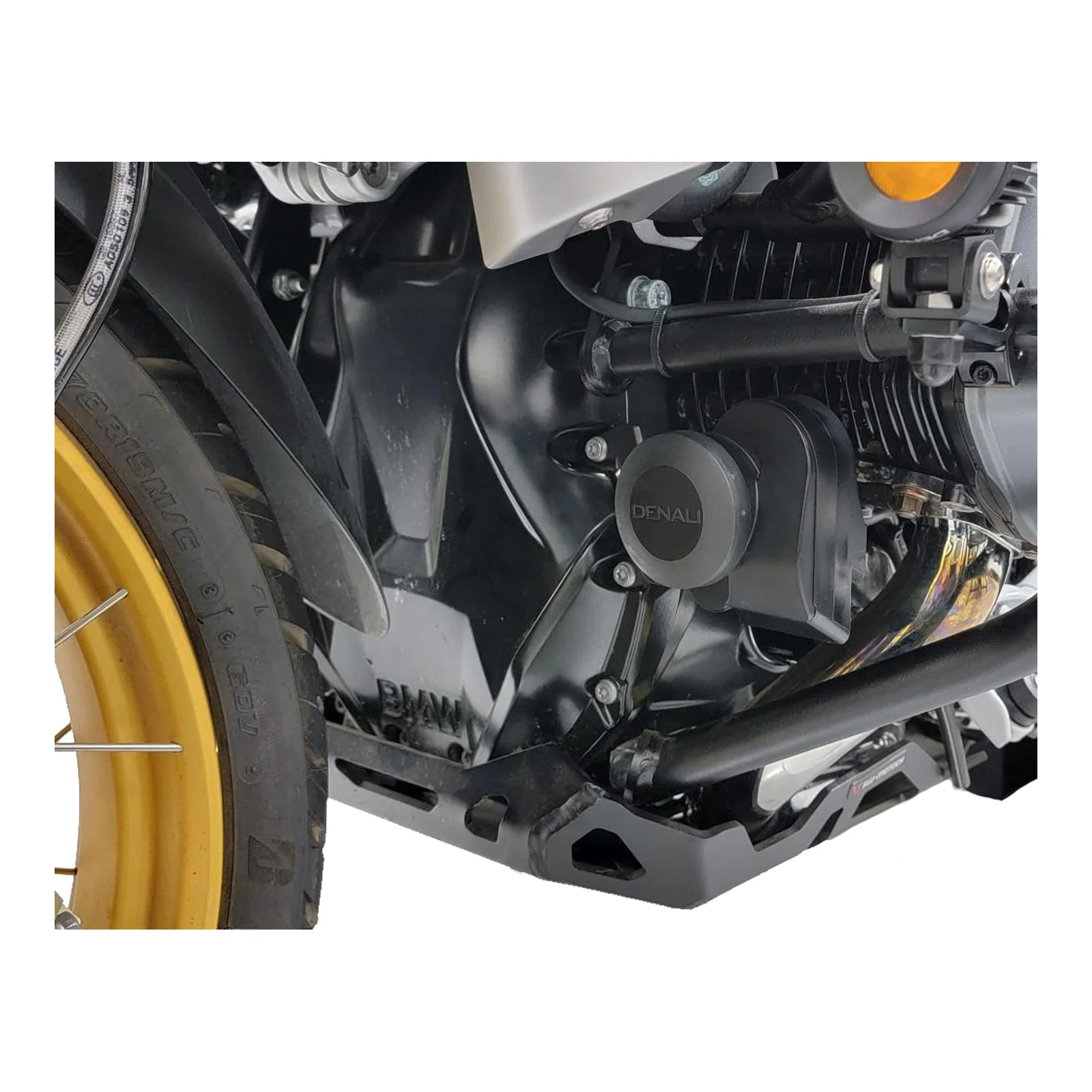 Denali Compact Horn Mount Bracket BMW R1200GS/GSA with M8 Fairing Bolts - Image 2