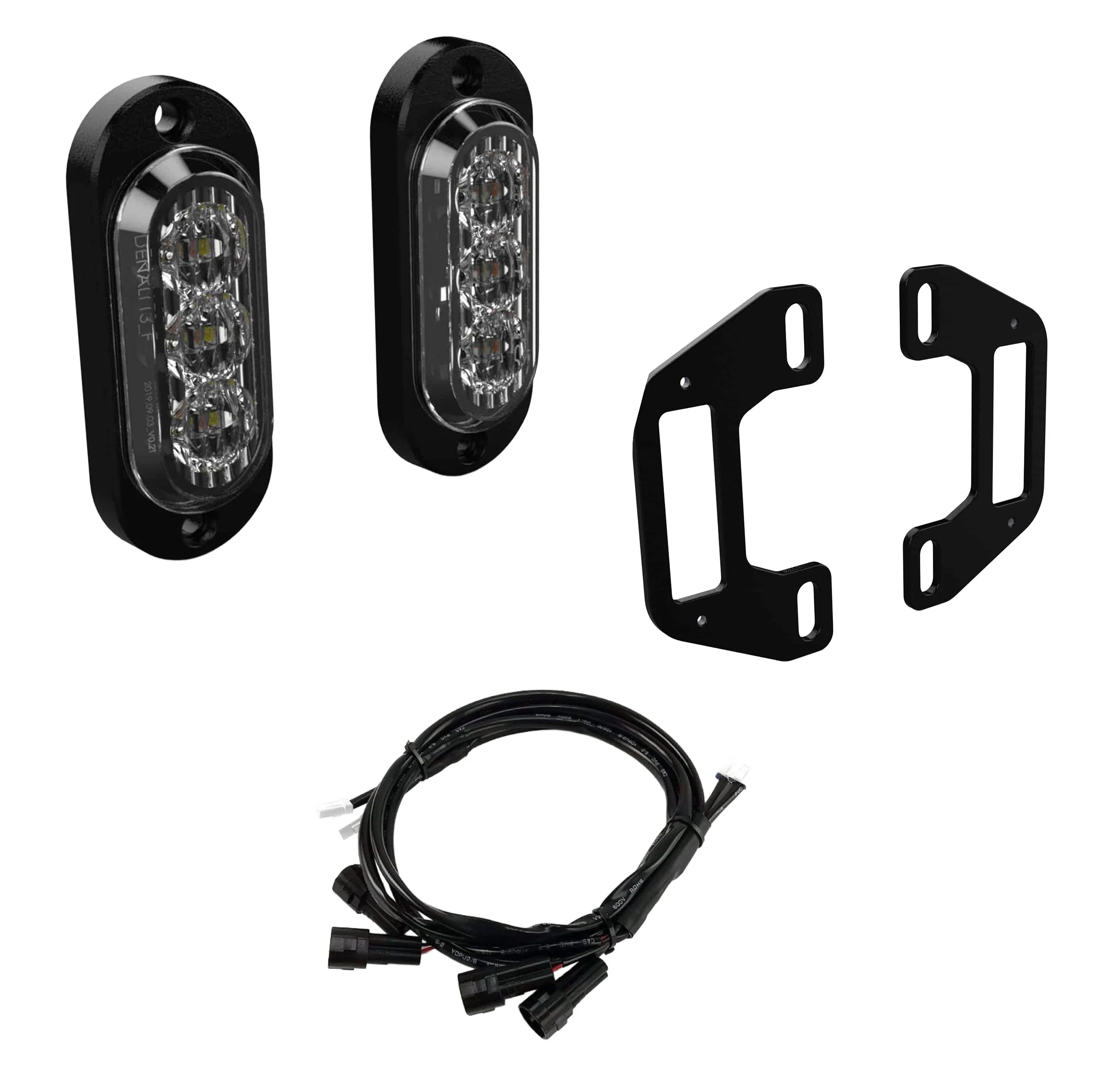 Denali T3 Rear Visibility Bundle - Yamaha Tenere 700