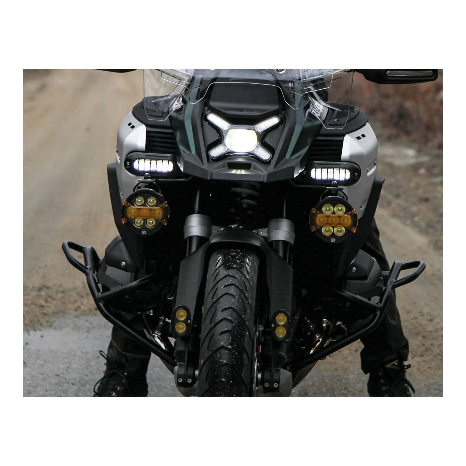 Denali Upper Driving Light Mount Kit - BMW R1300GS Adventure - Image 3
