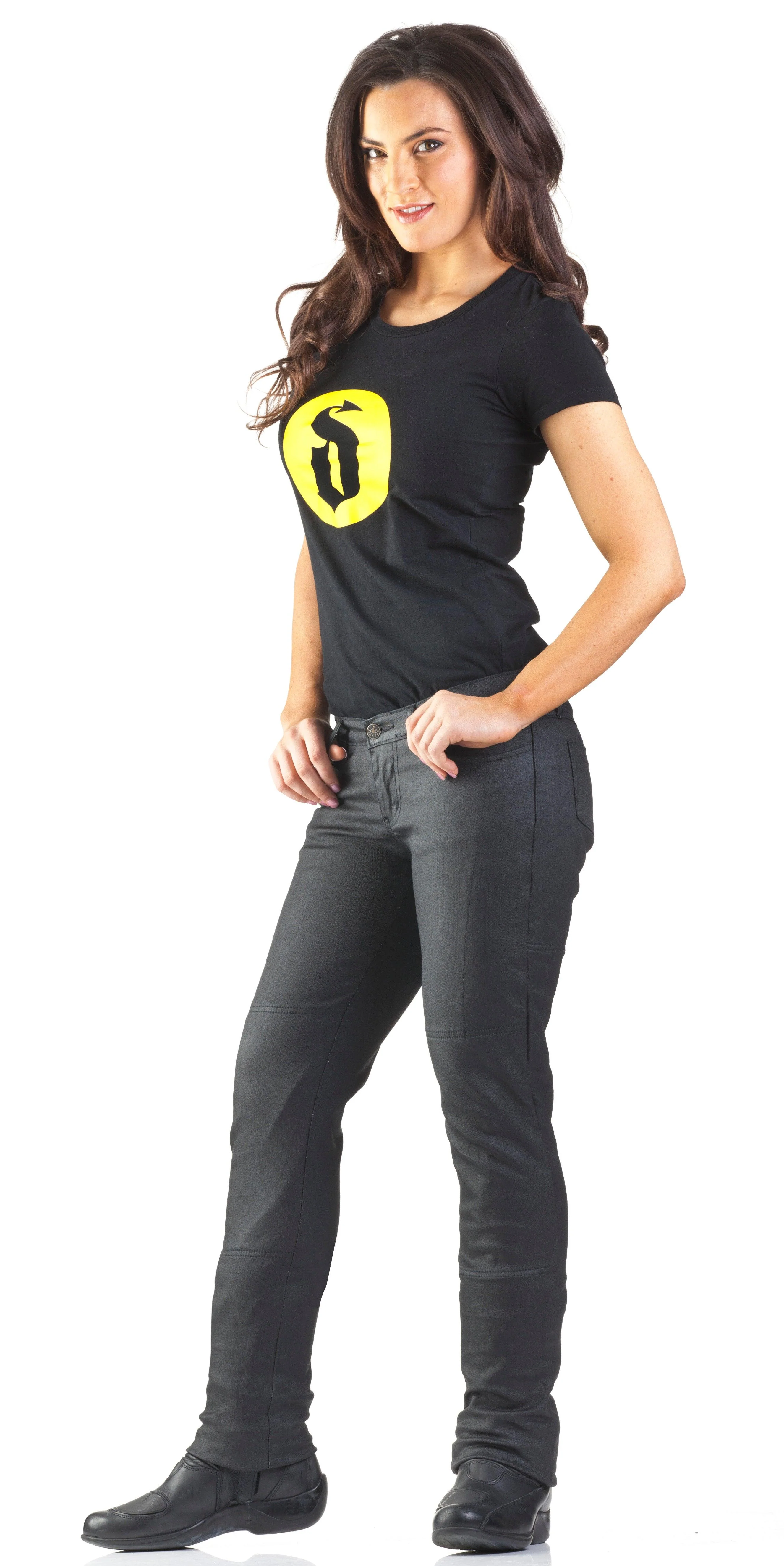 DRAGGIN LADIES SLIX JEANS - BLACK - Image 3