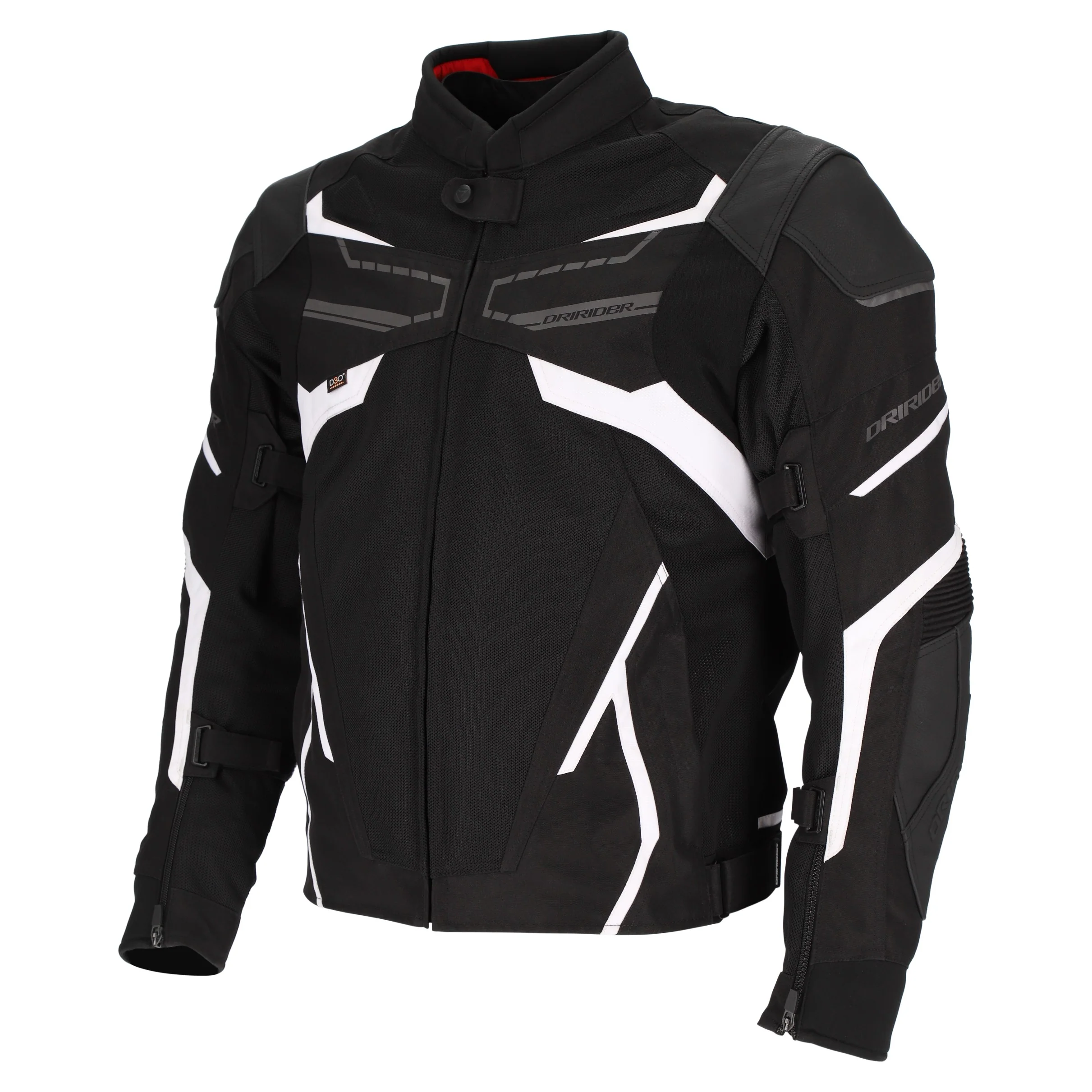 DRIRIDER CLIMATE CONTROL EXO 4 LADIES JACKET - BLACK/WHITE