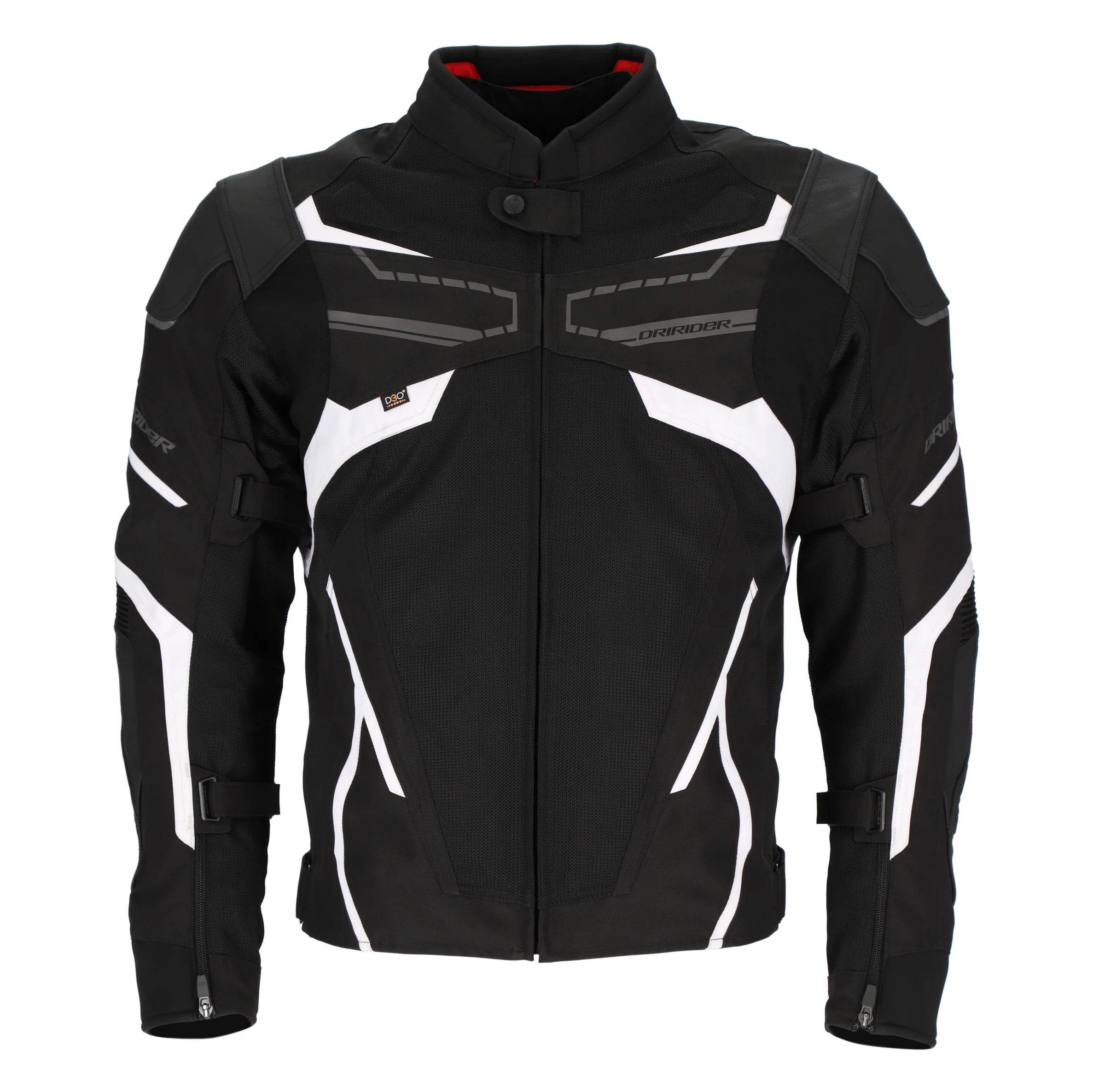 DRIRIDER CLIMATE CONTROL EXO 4 LADIES JACKET - BLACK/WHITE - Image 2