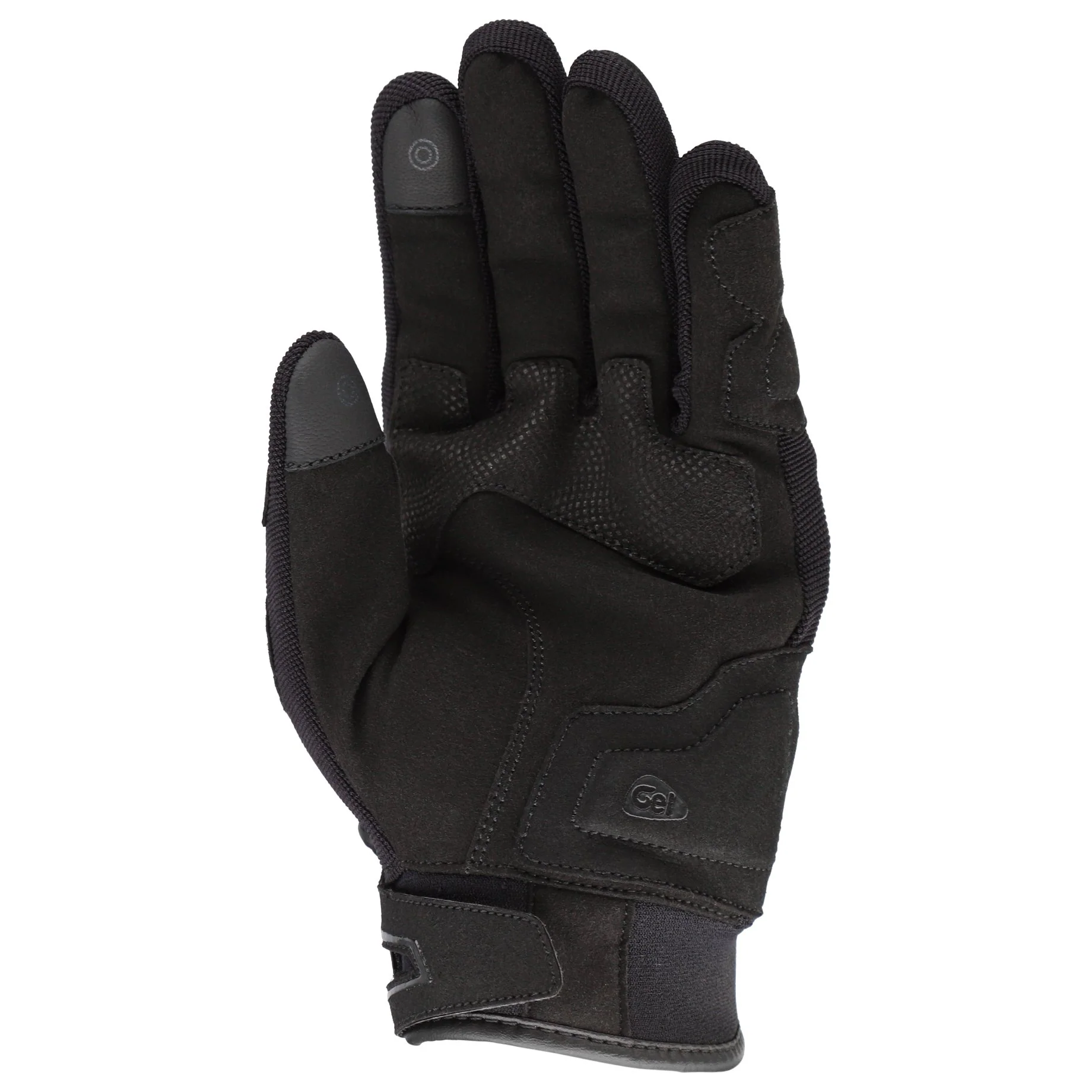 DRIRIDER EXPLORER ADVENTURE LADIES GLOVES - BLACK/DARK GREY - Image 2