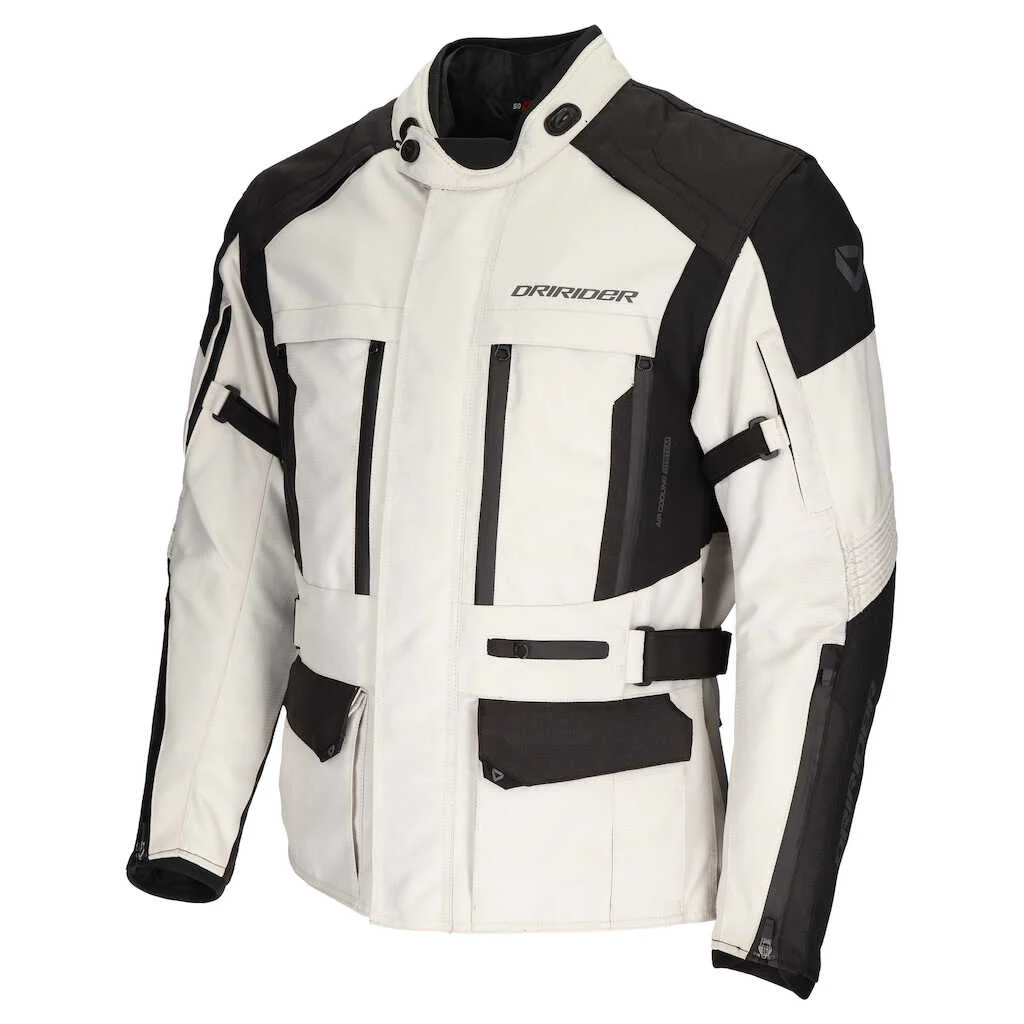 DRIRIDER EXPLORER JACKET - LIGHT GREY