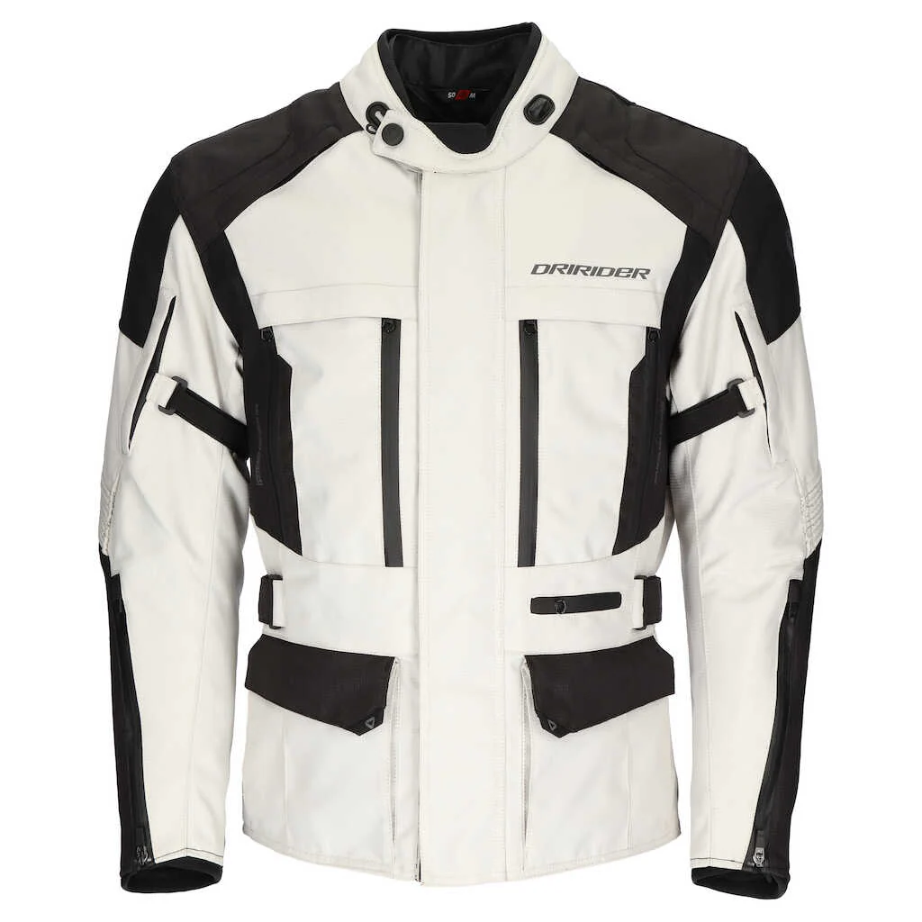 DRIRIDER EXPLORER JACKET - LIGHT GREY - Image 2