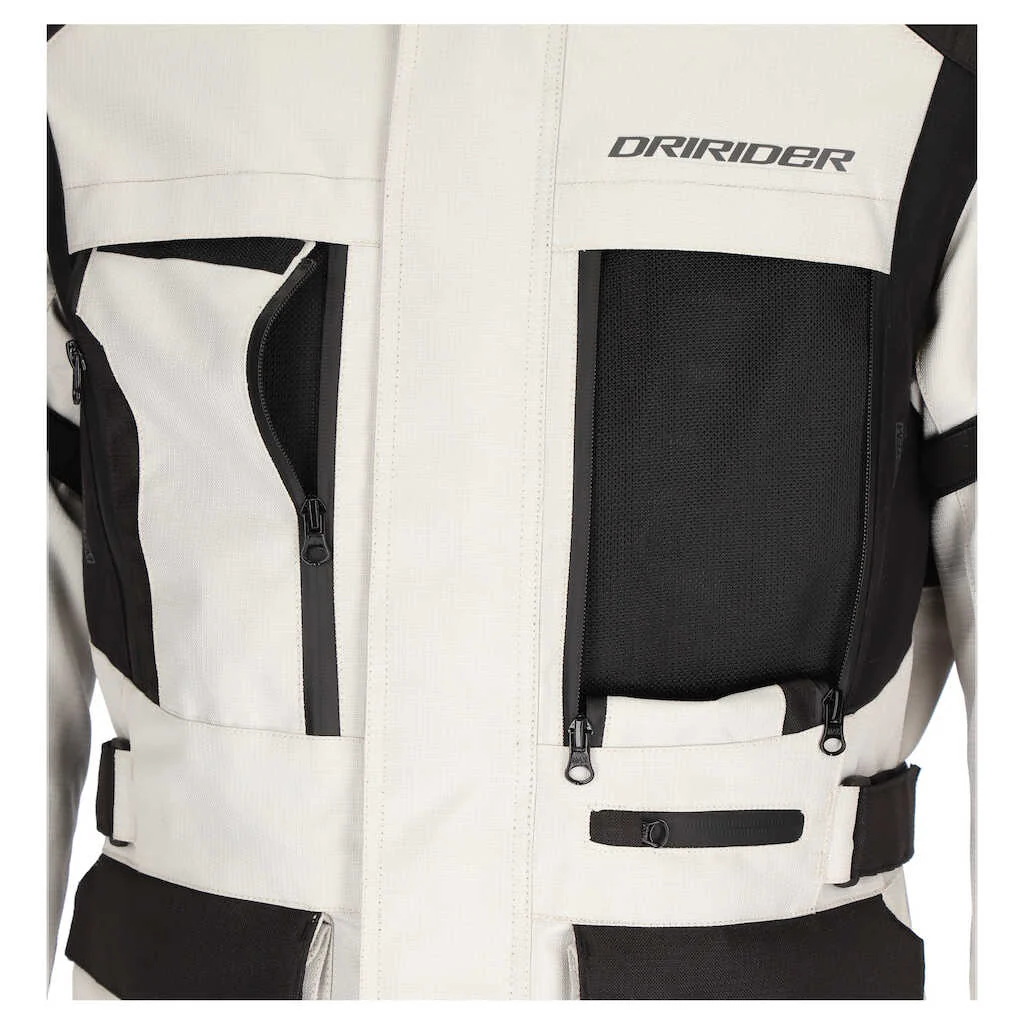 DRIRIDER EXPLORER JACKET - LIGHT GREY - Image 4