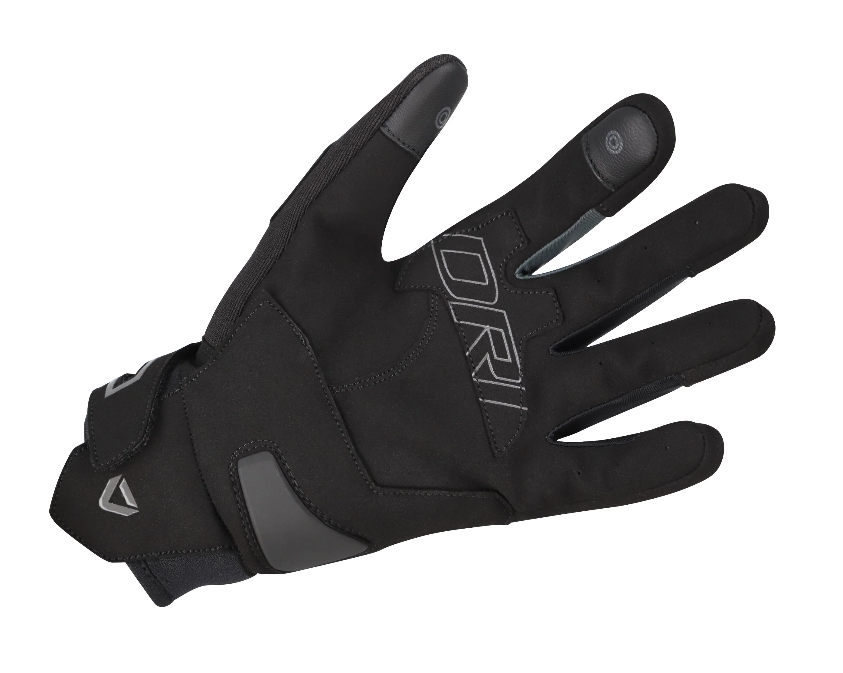 DRIRIDER FLEX GLOVES - BLACK/GREY - Image 2
