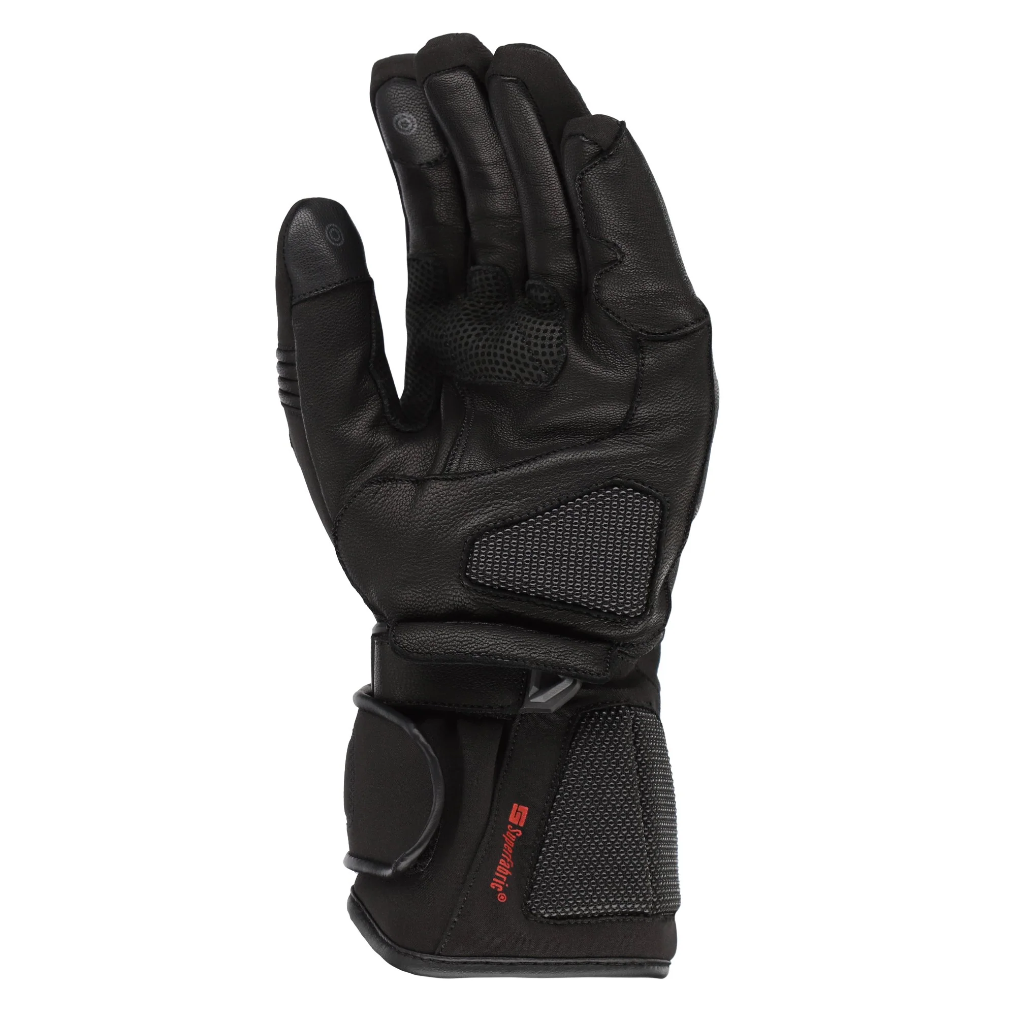 DRIRIDER HURRICANE LADIES GLOVES - BLACK - Image 2